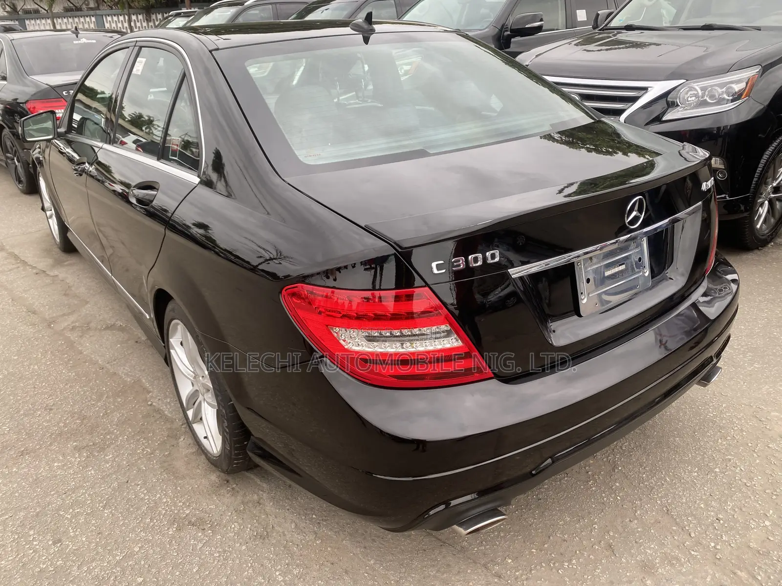 Mercedes-Benz C300 Sport 4Matic Sedan AWD (3.5L 6cyl 7A) 2013 Black