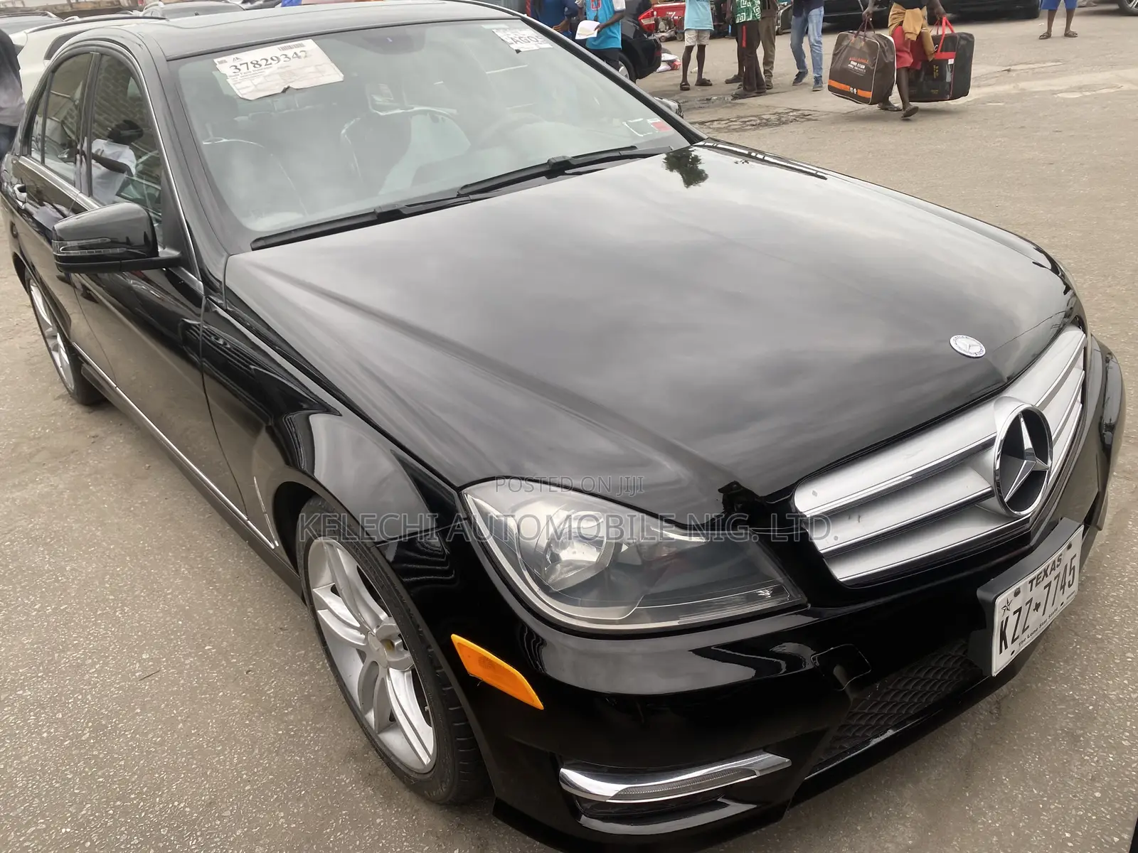 Mercedes-Benz C300 Sport 4Matic Sedan AWD (3.5L 6cyl 7A) 2013 Black