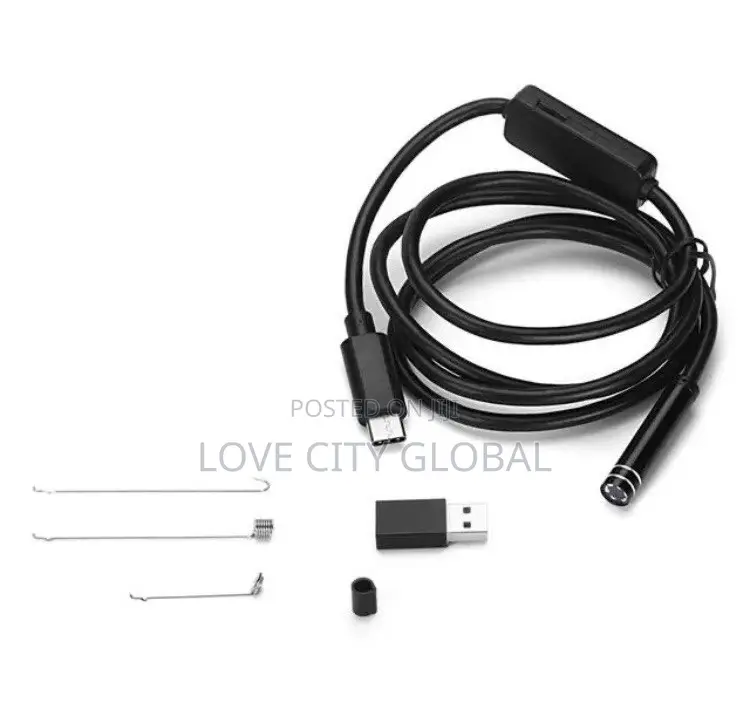 HD Wifi Pixel Single Lens Industrial Endoscope +8 LED Lights
