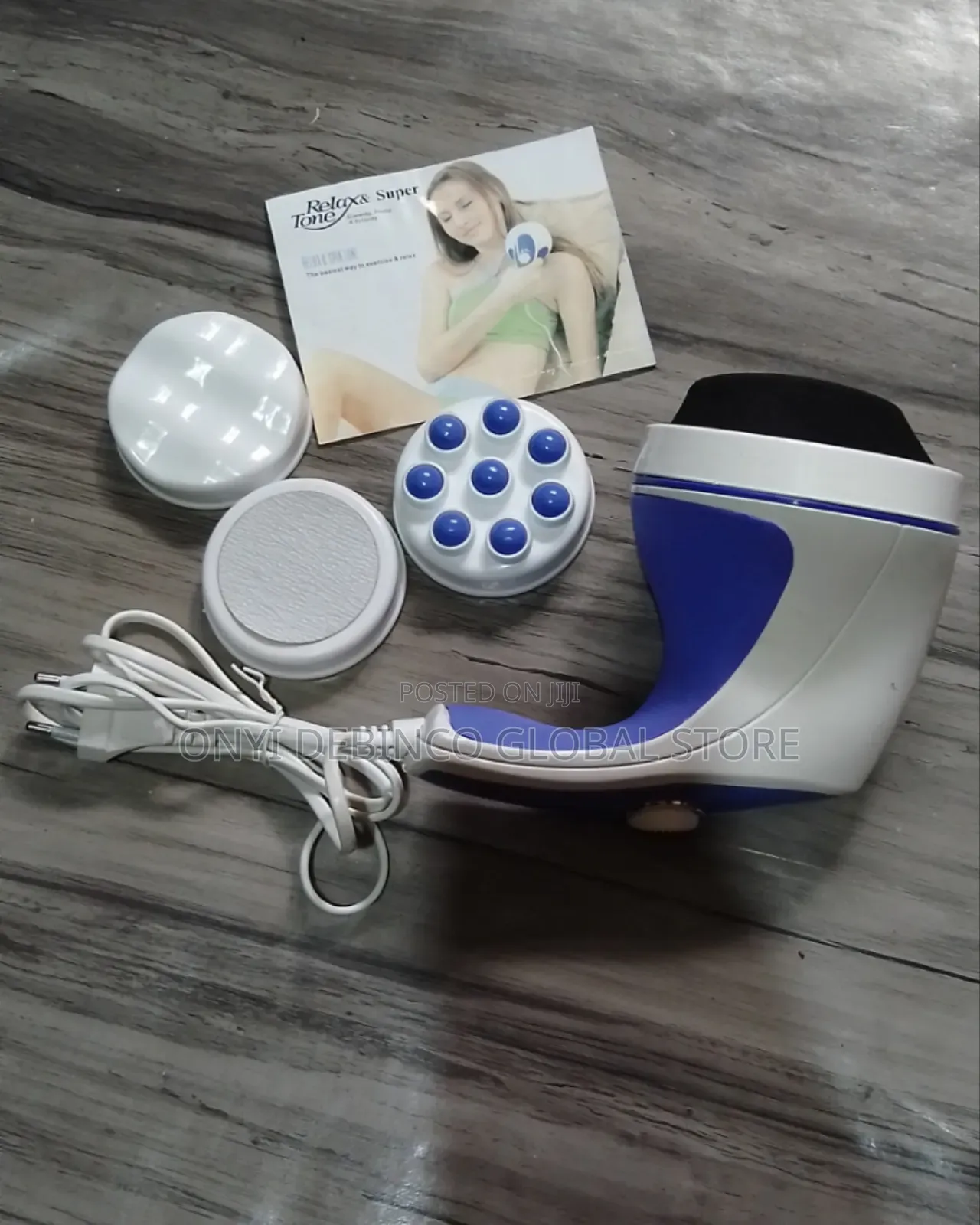 Relax Spin Tone Full Body Massager, Slimming Exerciser