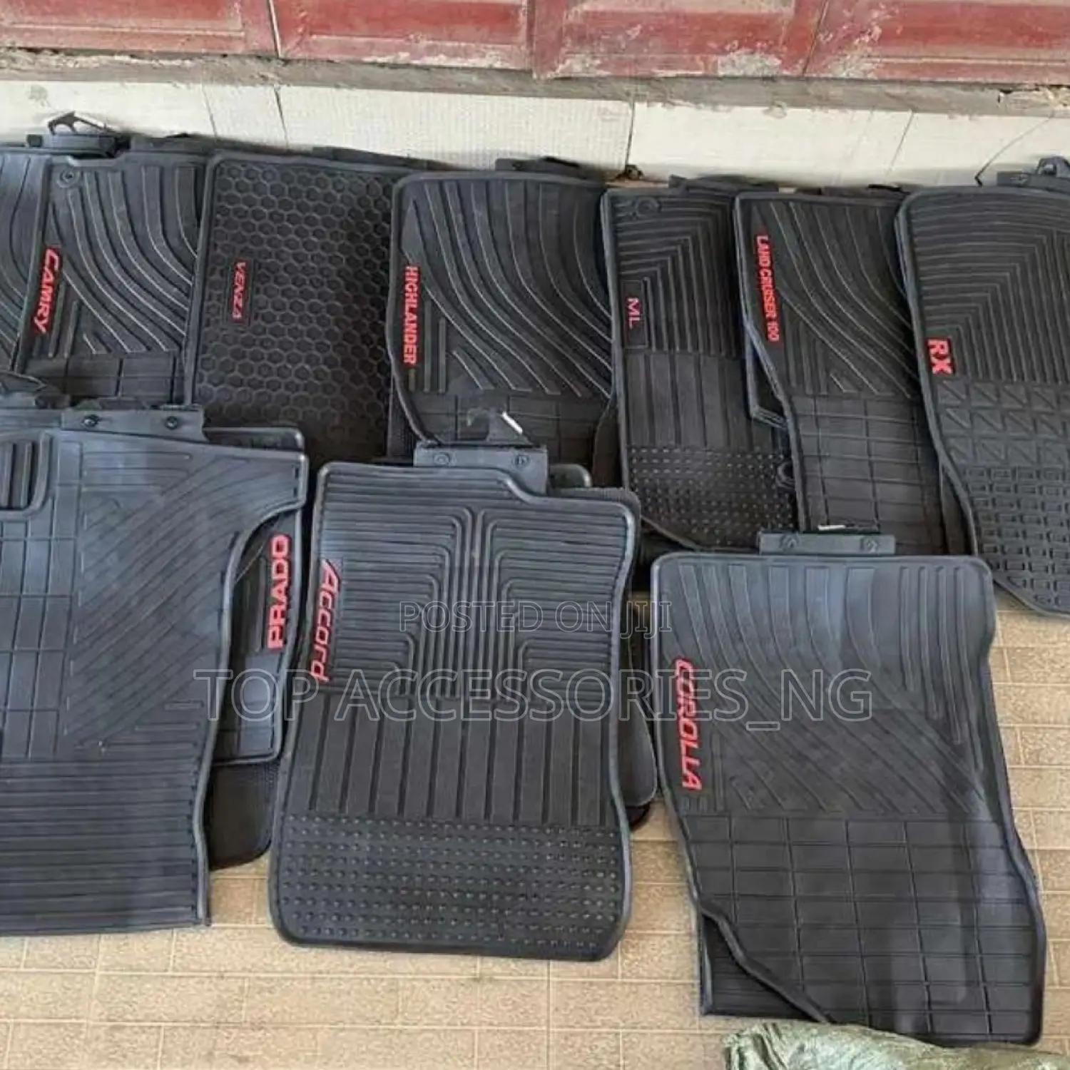 Rubber Foot Mat for Land Cruiser Accord Rx Cor