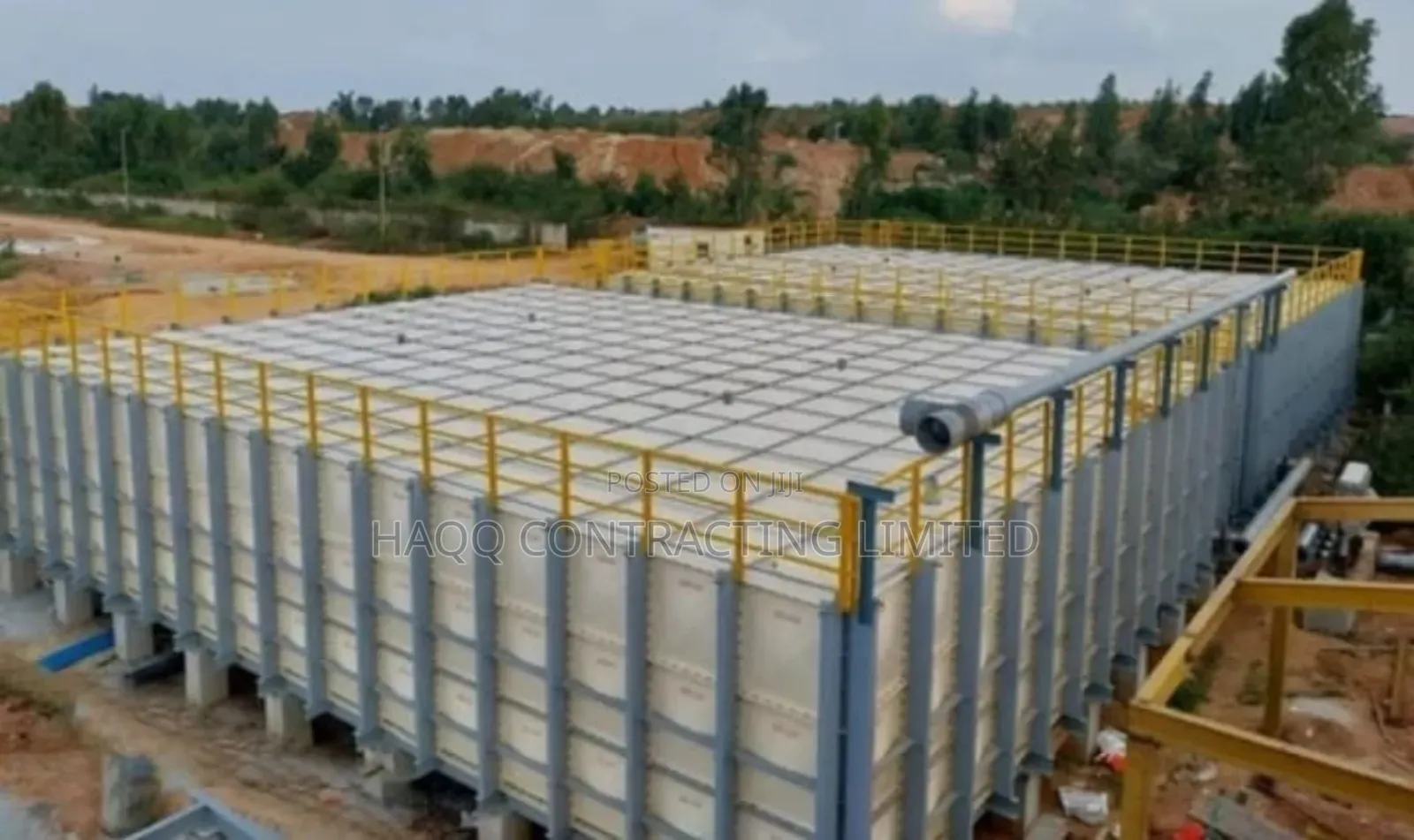 1000m3 GRP Fibreglass Water Tanks