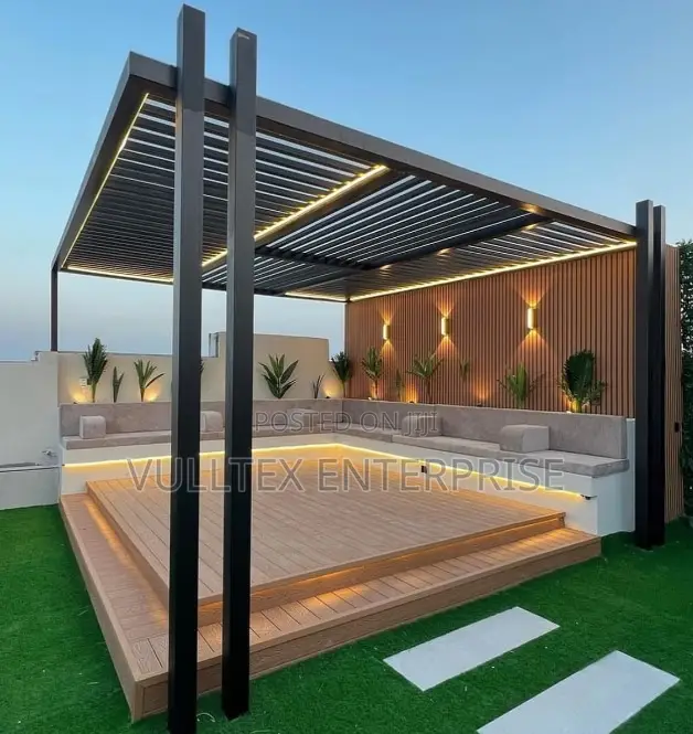 Pergola. For Outdoor Deck Area