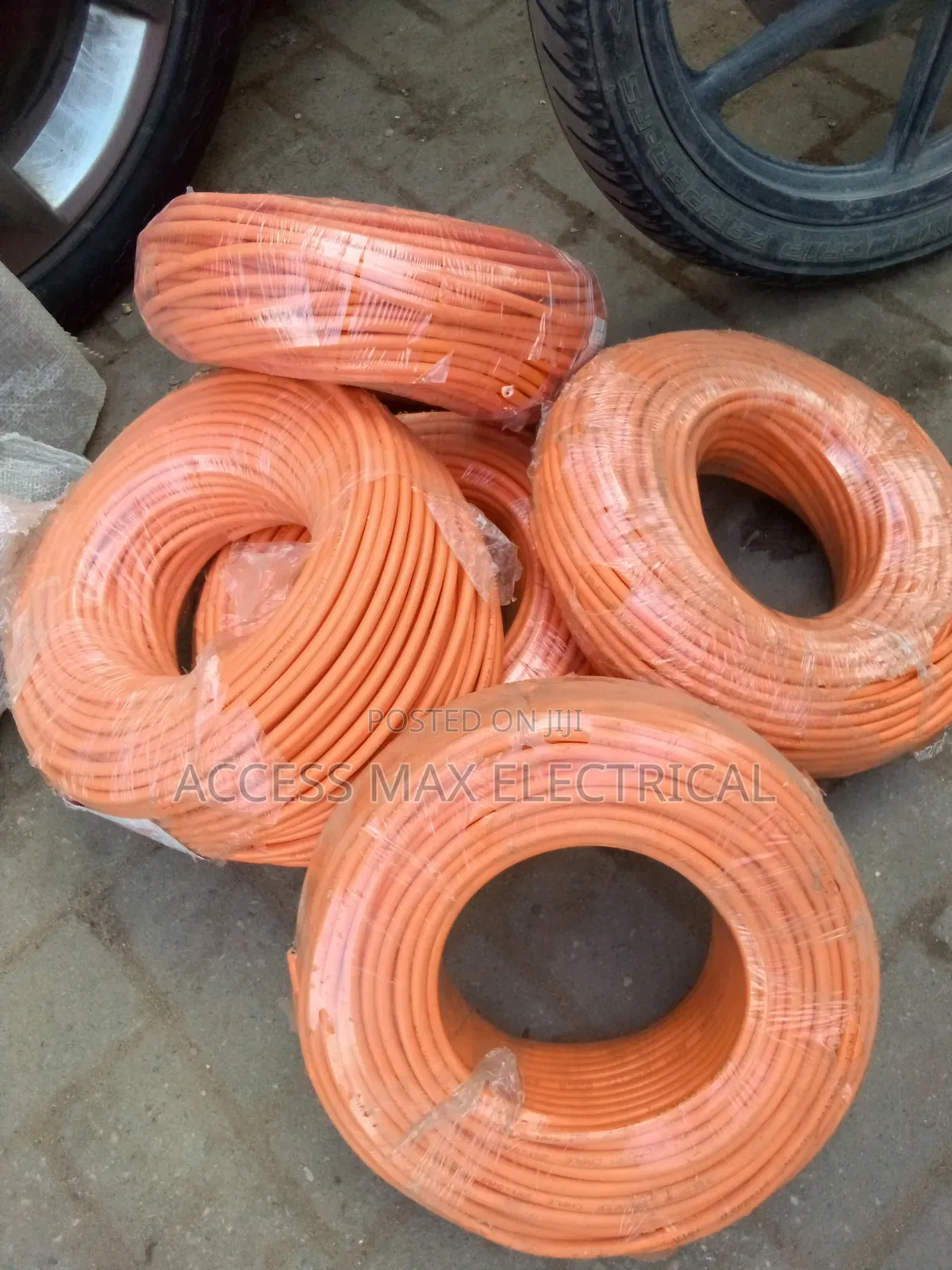 D-J Speaker Wire Orange Colours