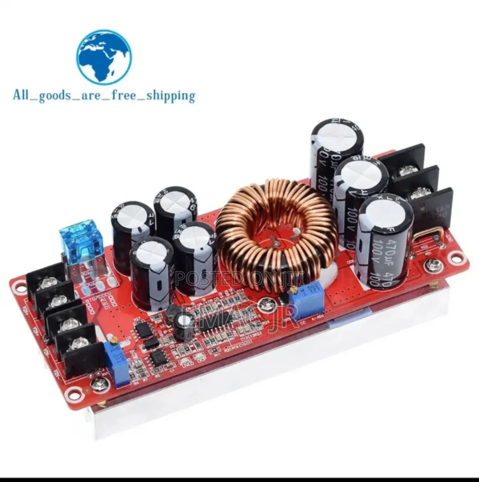 1200W DC Converter Boost Car Step Up Power Supply Module 20A