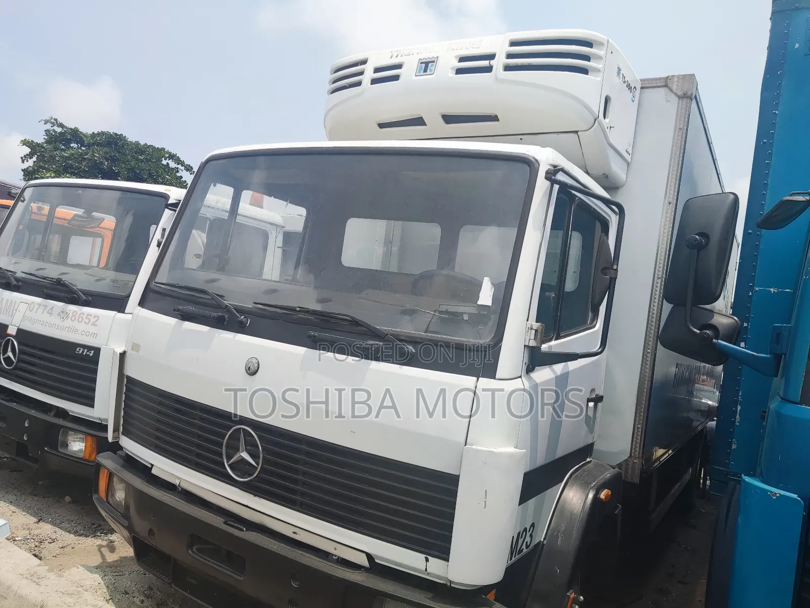 Mercedes Benz 814 Cooling Van