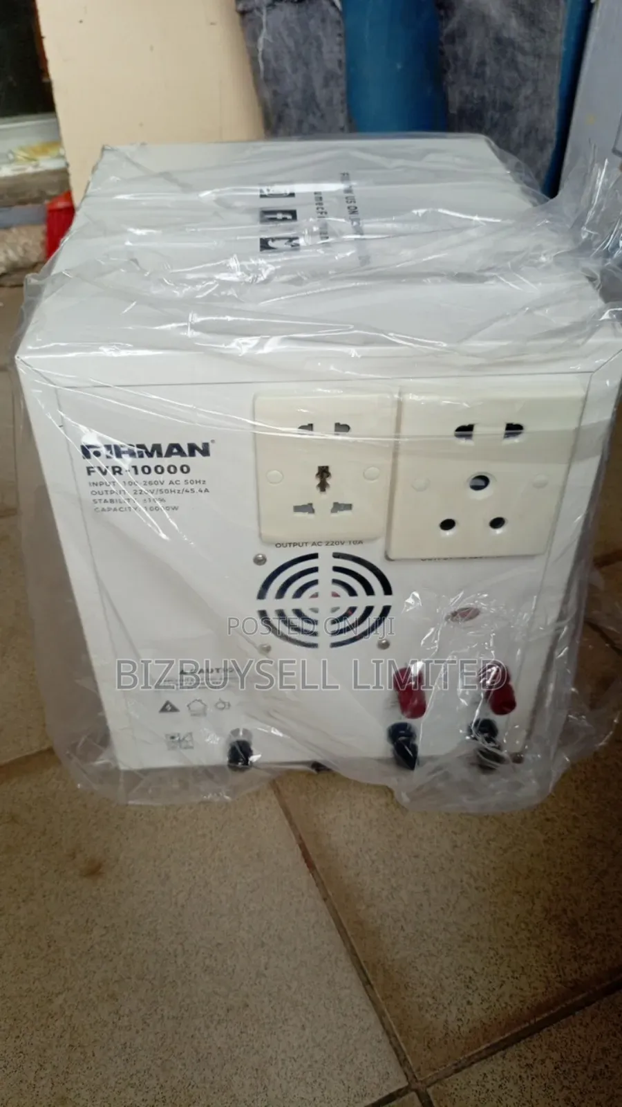 10kva Industrial Fireman Stabilizer, Single Phase.