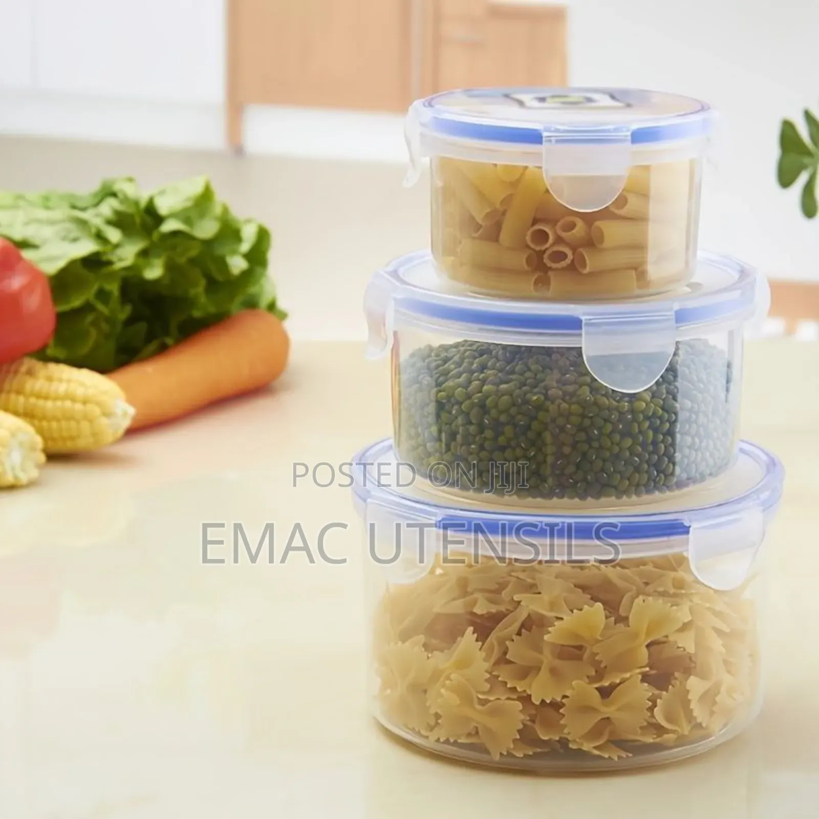 Plastic Fresh Keeping Food Storage Sealed Box Microwave