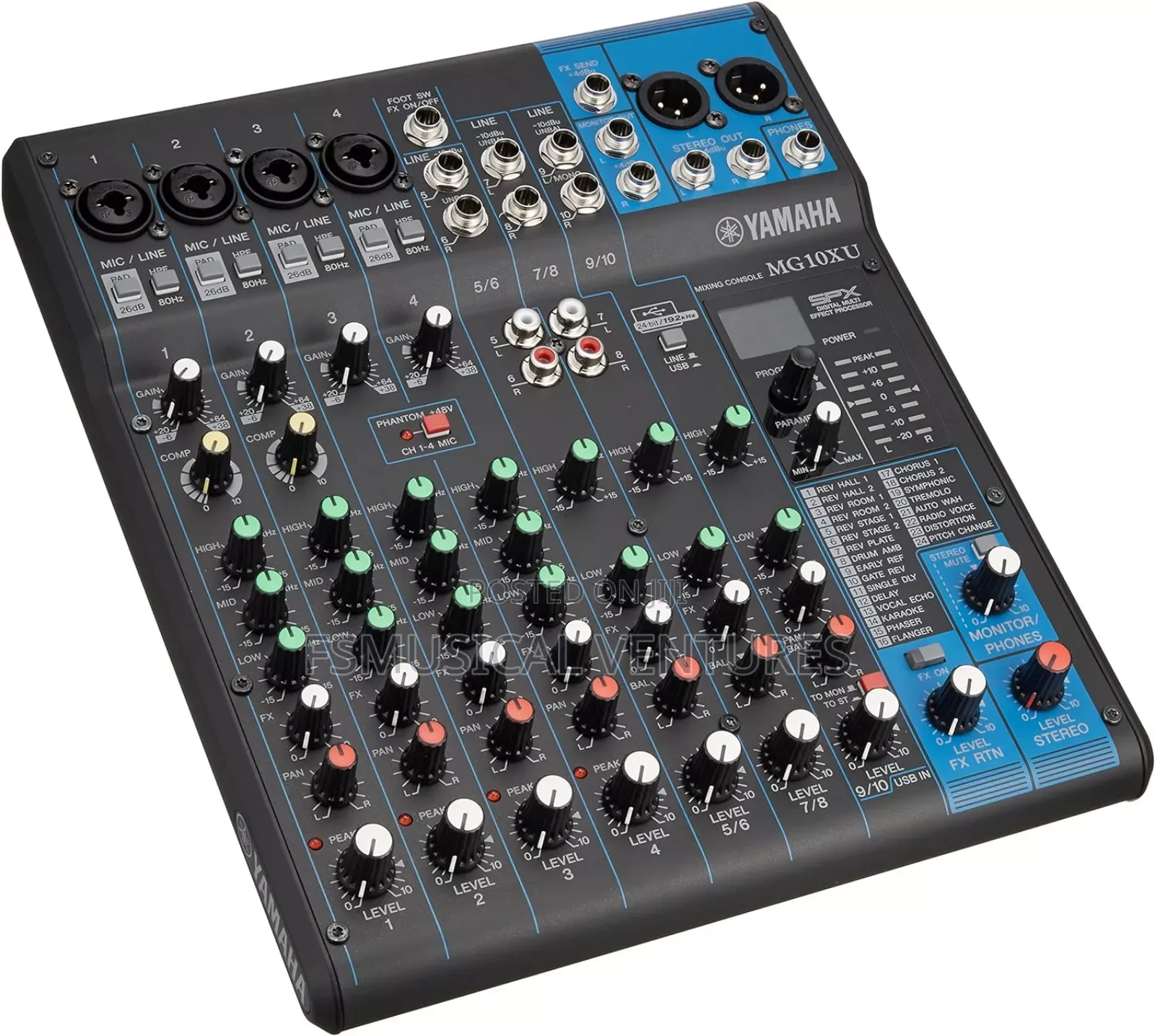 MG10XU 10 Channels Mixer With USB and Effect