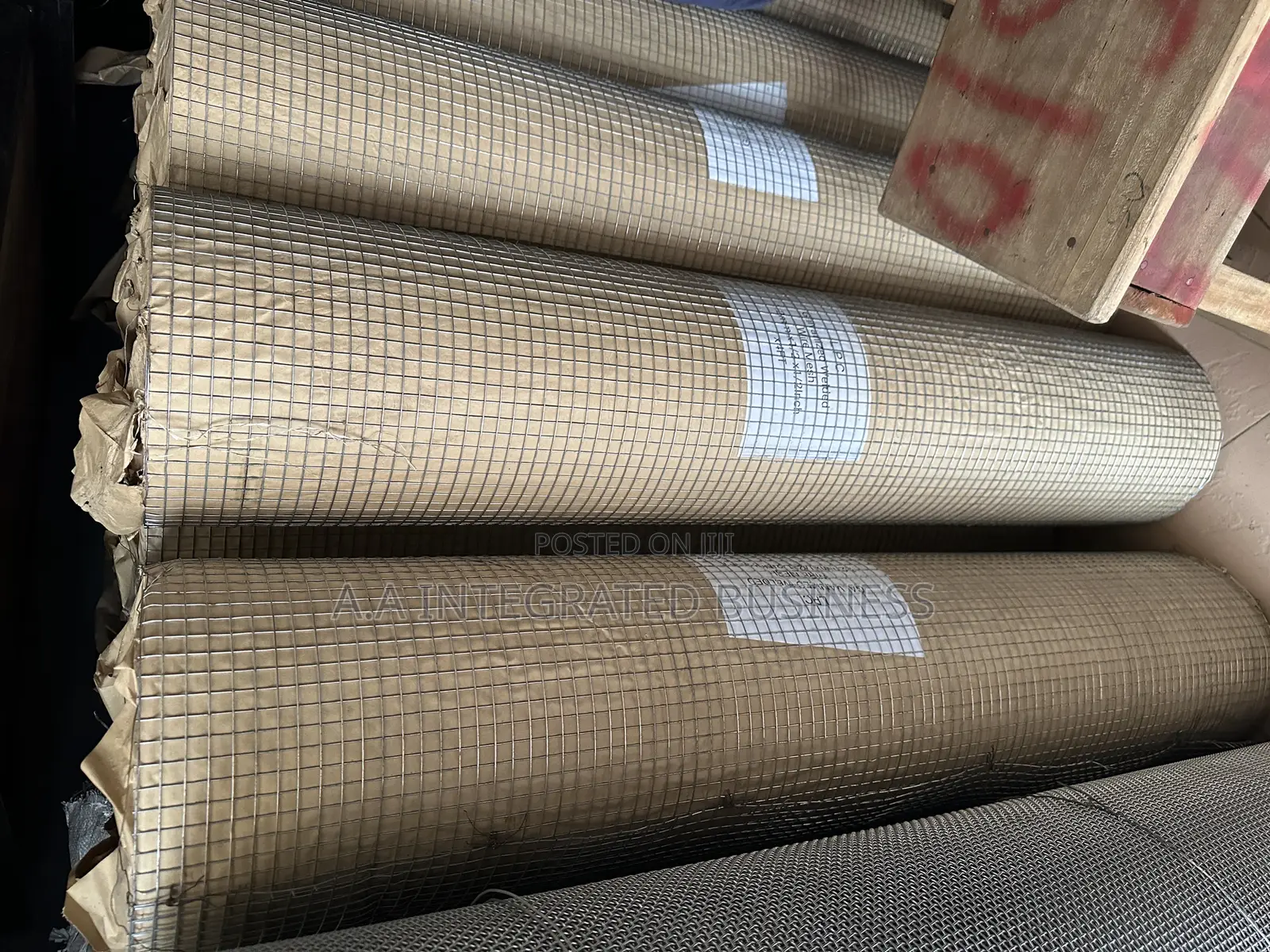 Galvanized Wire Mesh 4ft by 20 Meters