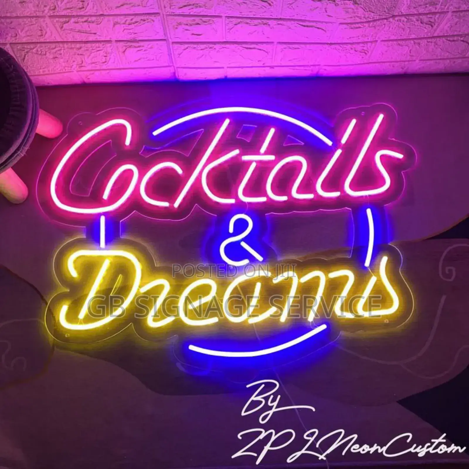 Custom Signage, Neon Sign for Interior and Exterior
