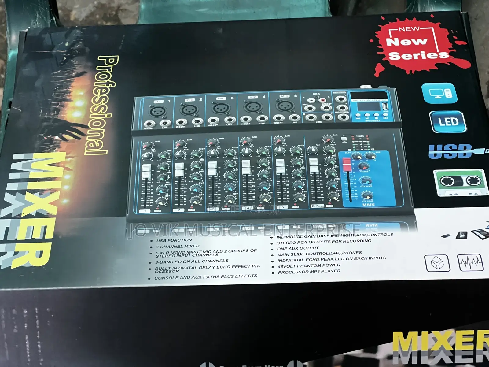 Yamaha Professional Mixer F7-Usb Digital Mp3 Player