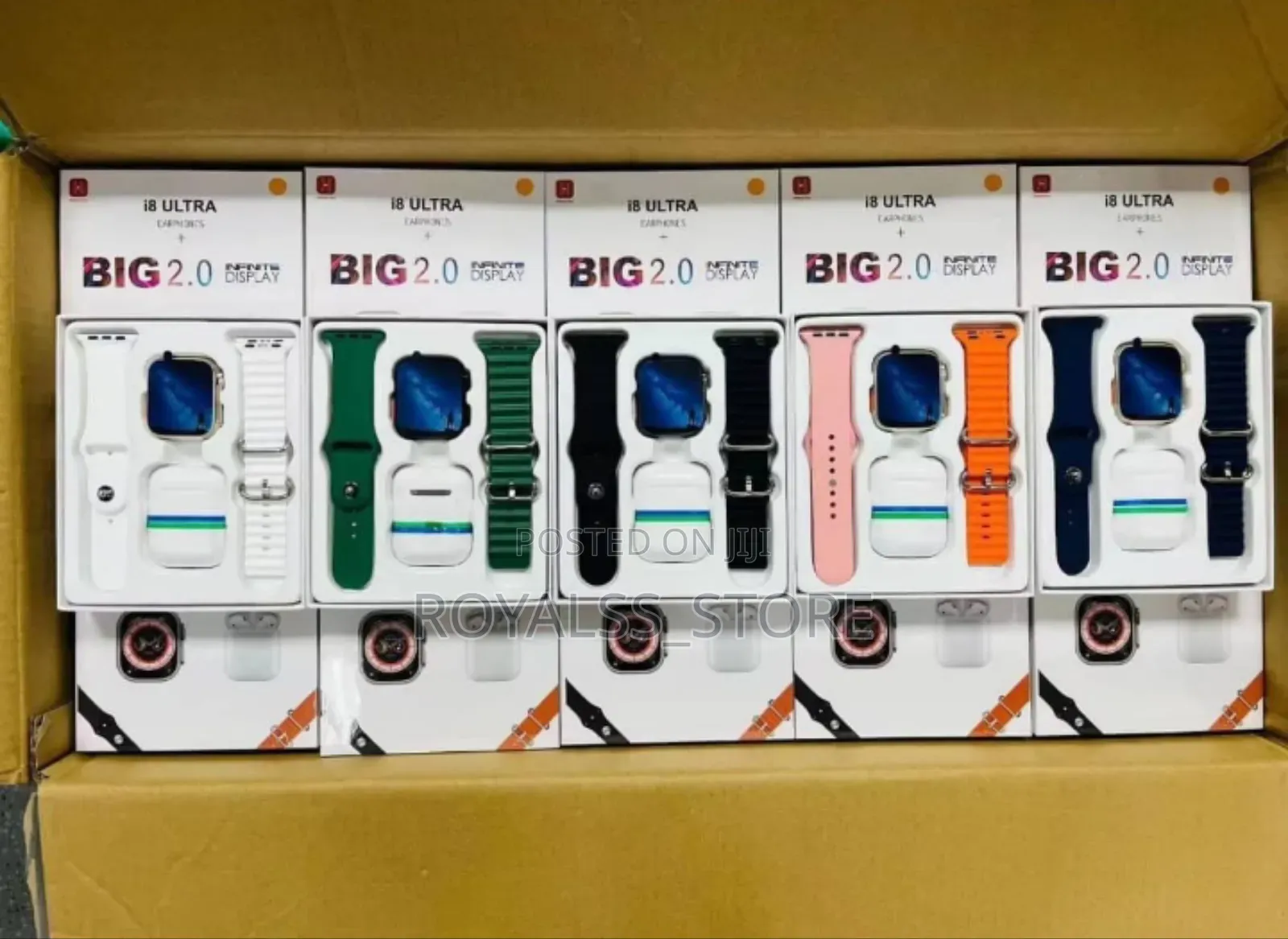 I8 Ultra Smart Watch-2in1 Strap