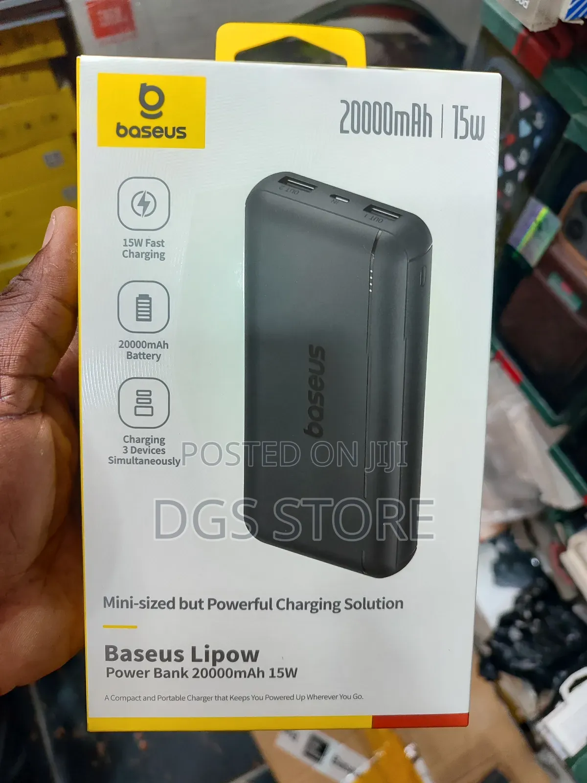 Baseus Lipow 20,000mah 15w Power Bank