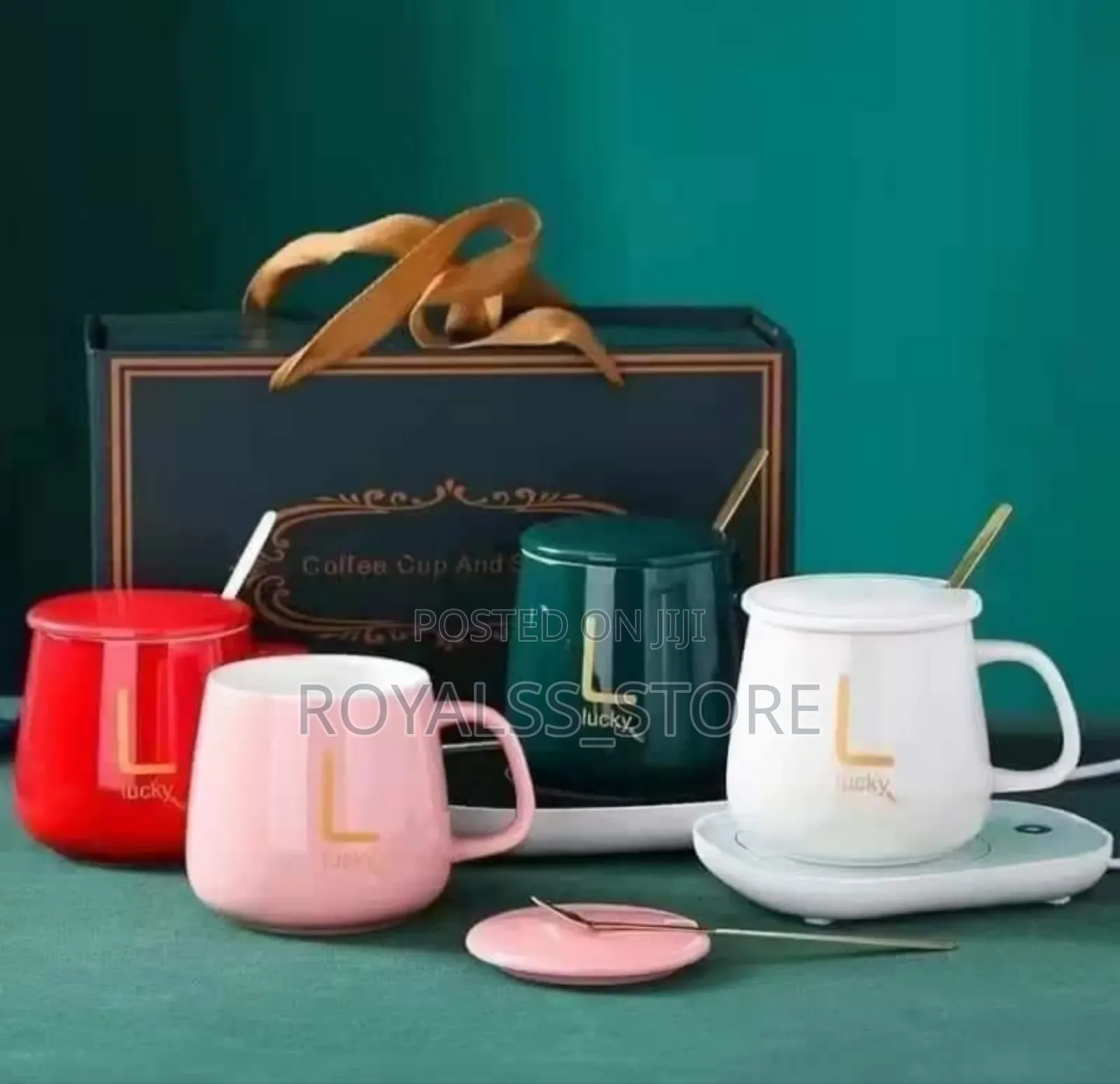Electric Heating Mug and Saucer – 16w