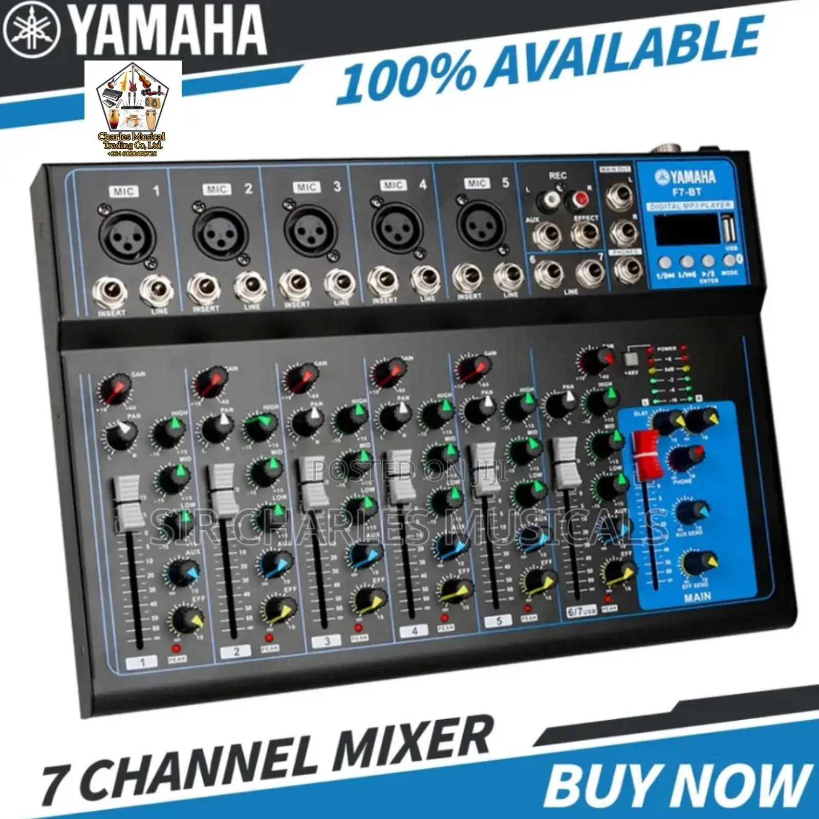 Original Yamaha 7 Channel Mixer