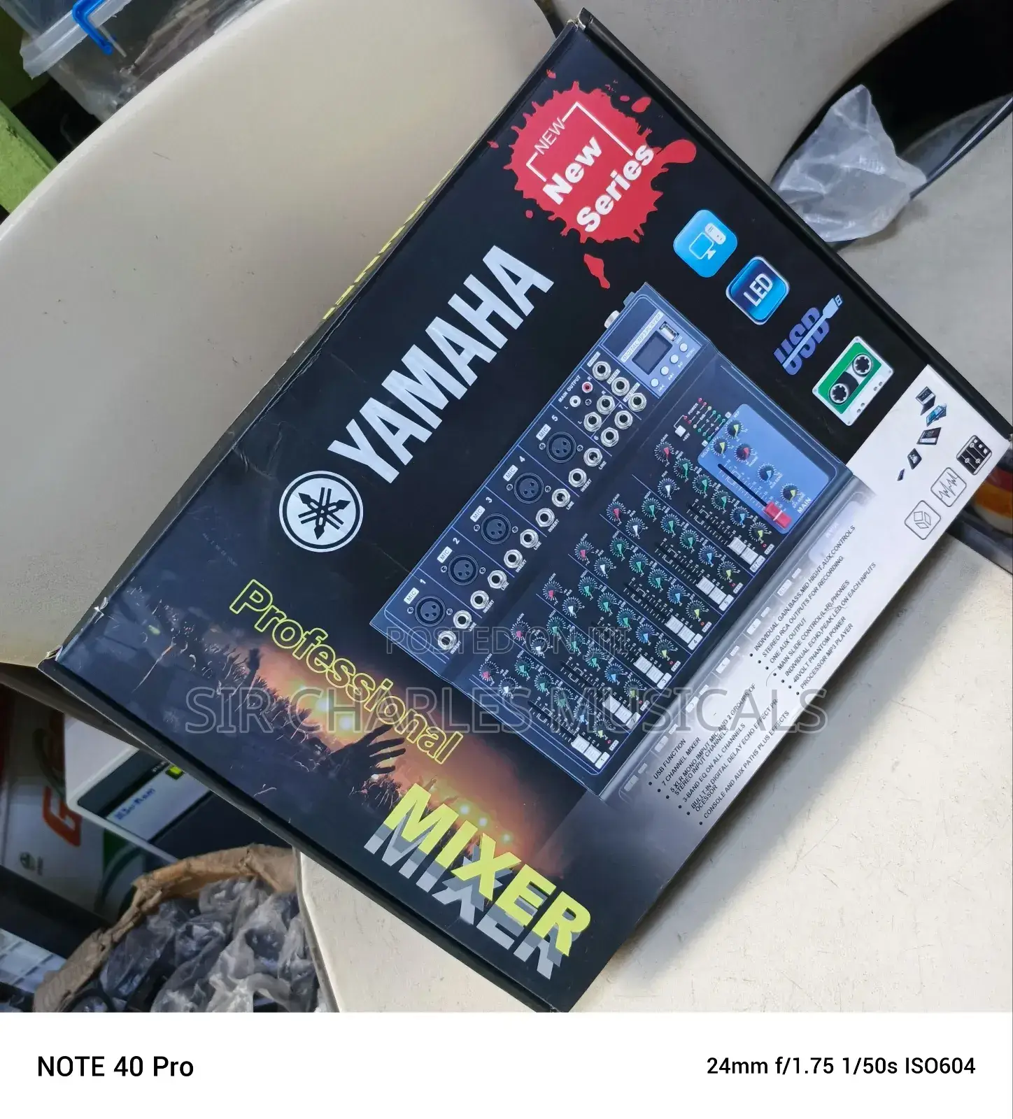 Original Yamaha 7 Channel Mixer