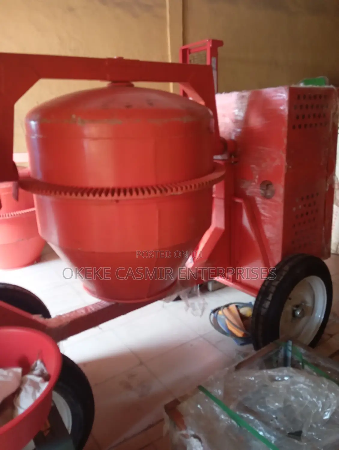 Concrete Mixer Machine 400 Liters Diesel Engine