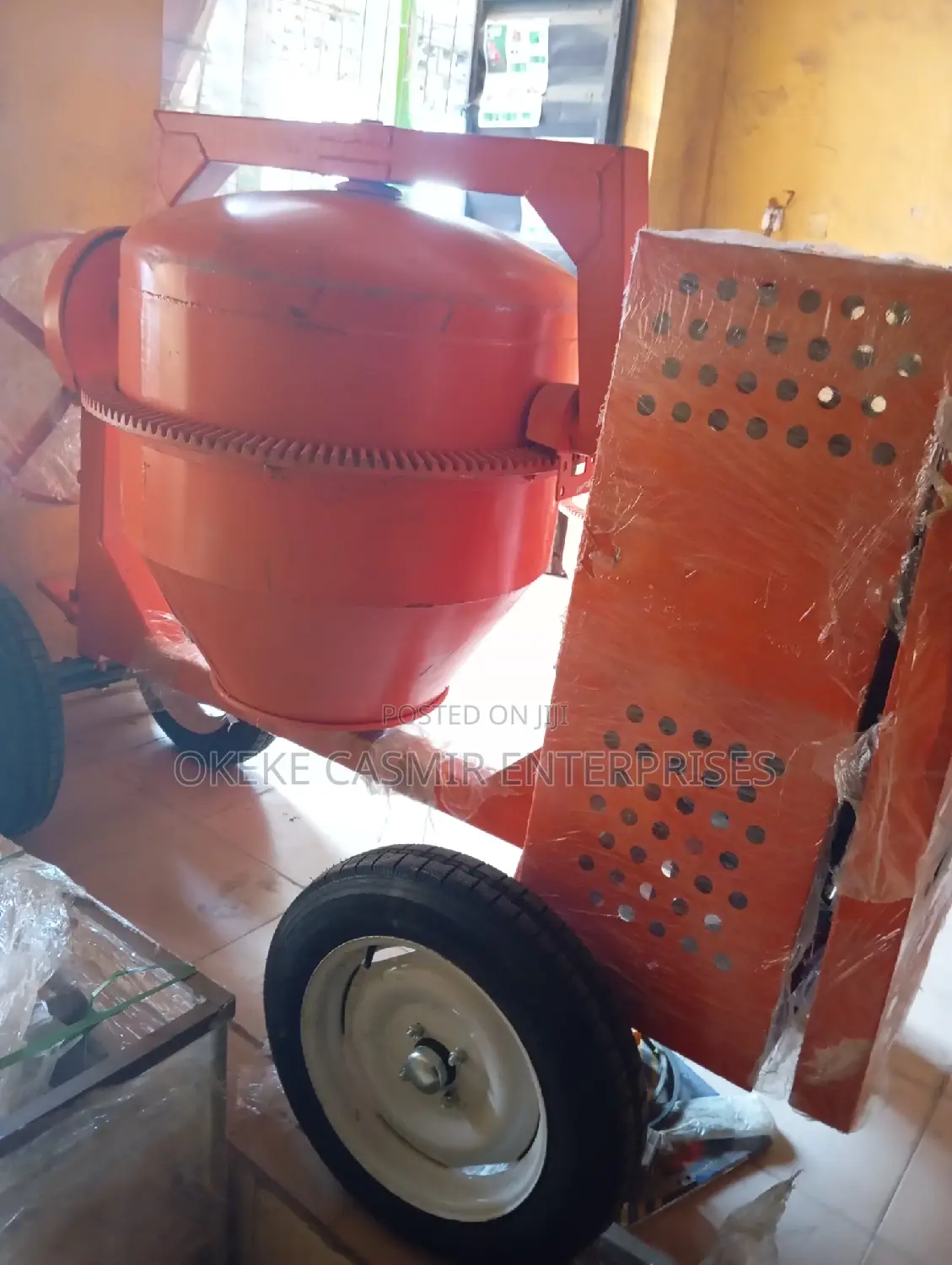 Concrete Mixer Machine 400 Liters Diesel Engine