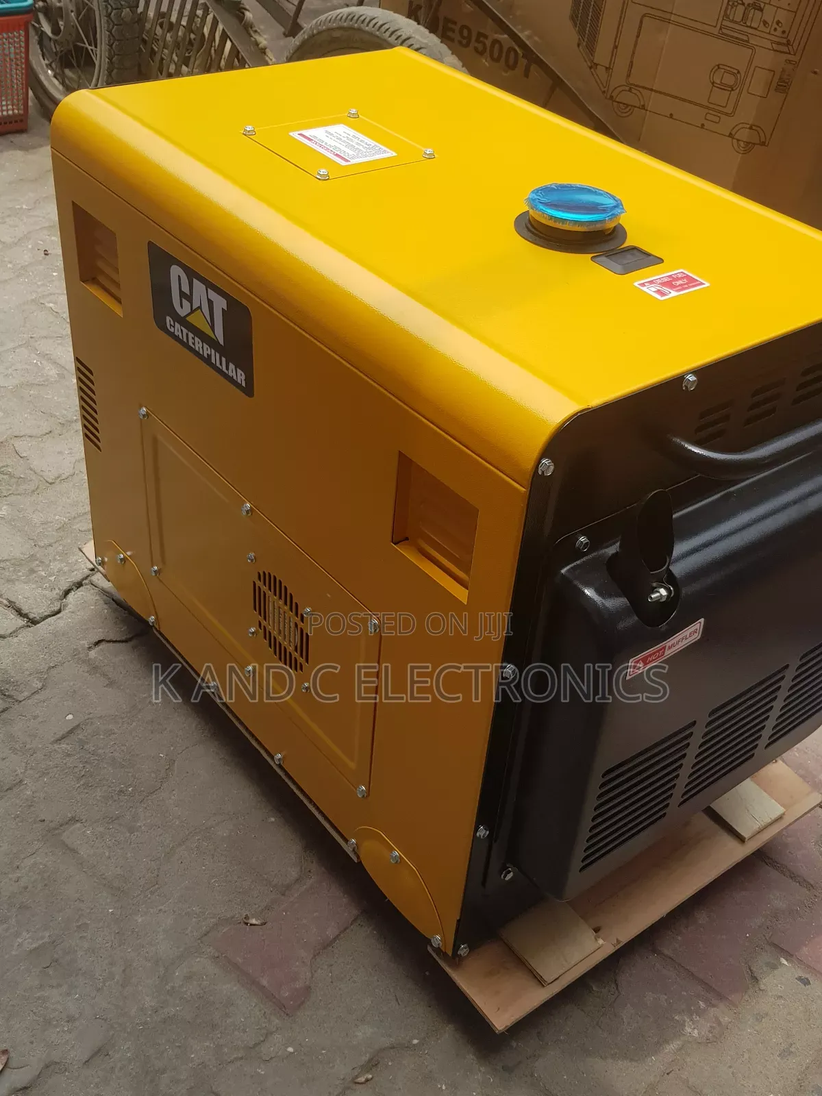 Cat 10kva Diesel Generator Soundproof 100%Copper