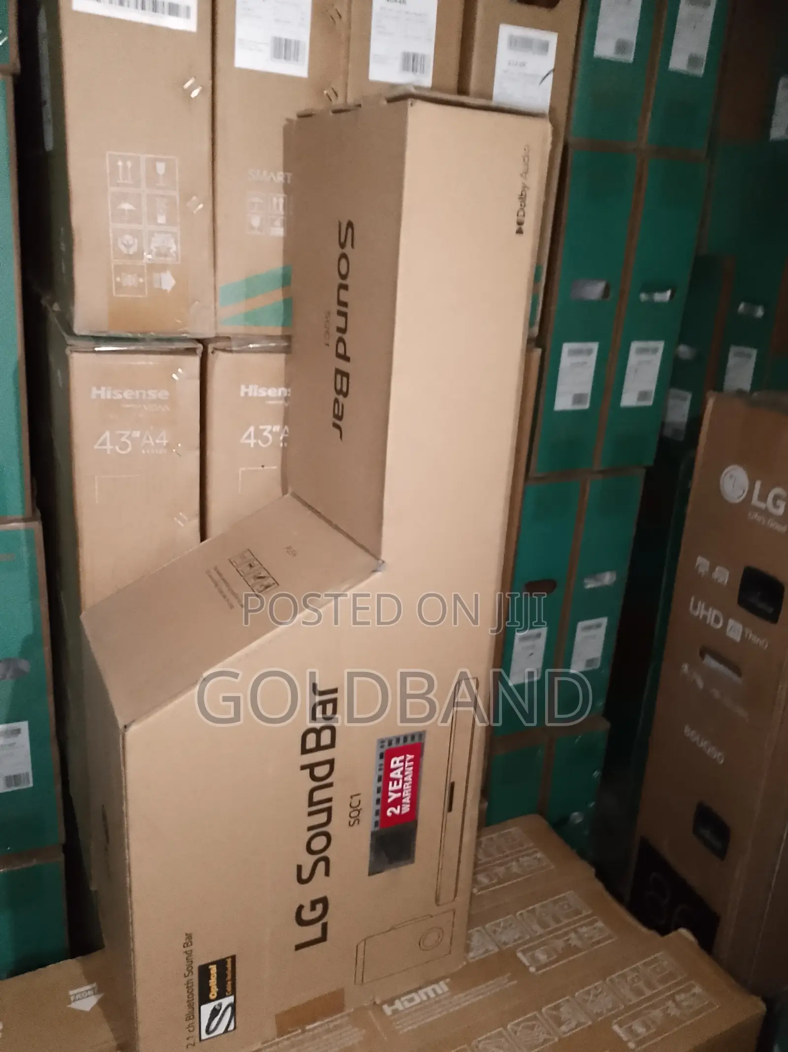 The Strongest "Aud1sqc Sb" 160watt LG Xboom Sound Bar