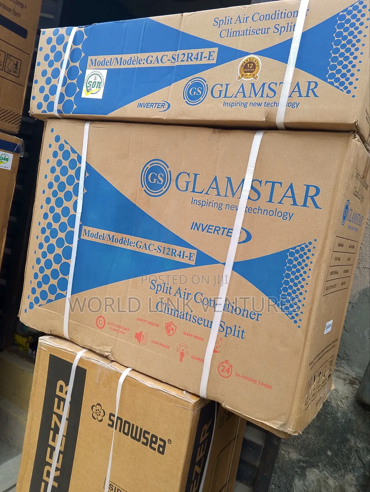 Glamstar Inverter Air Conditioner Brand New 1.5 Hp