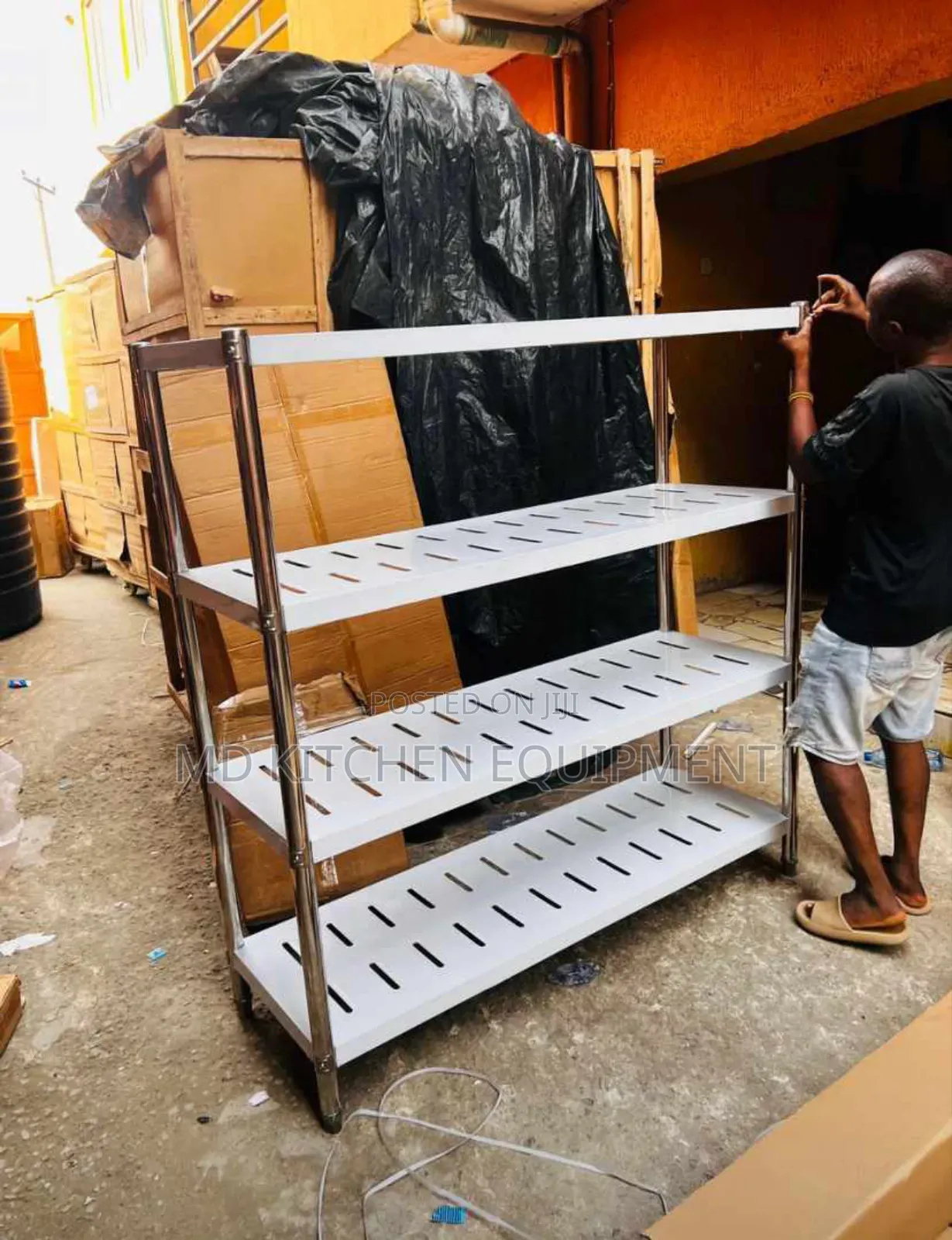 Stainless Steel Cooling Rack 5ft