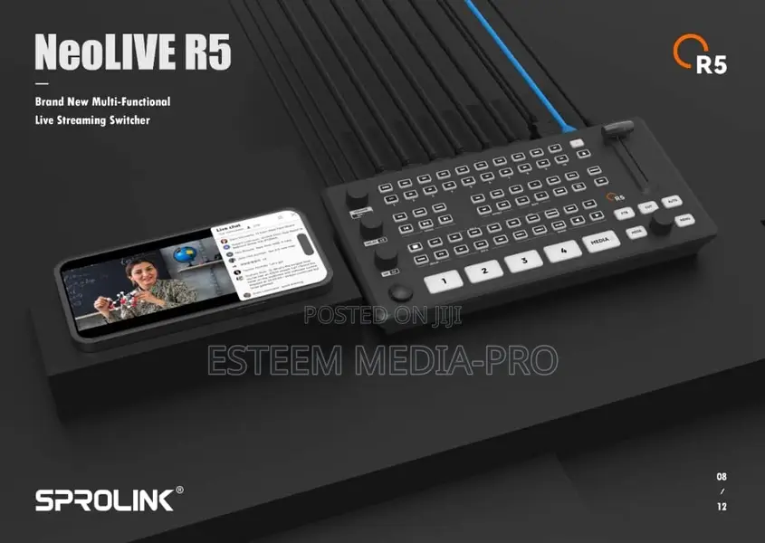 Neolive R5 5 Channel Video Switcher
