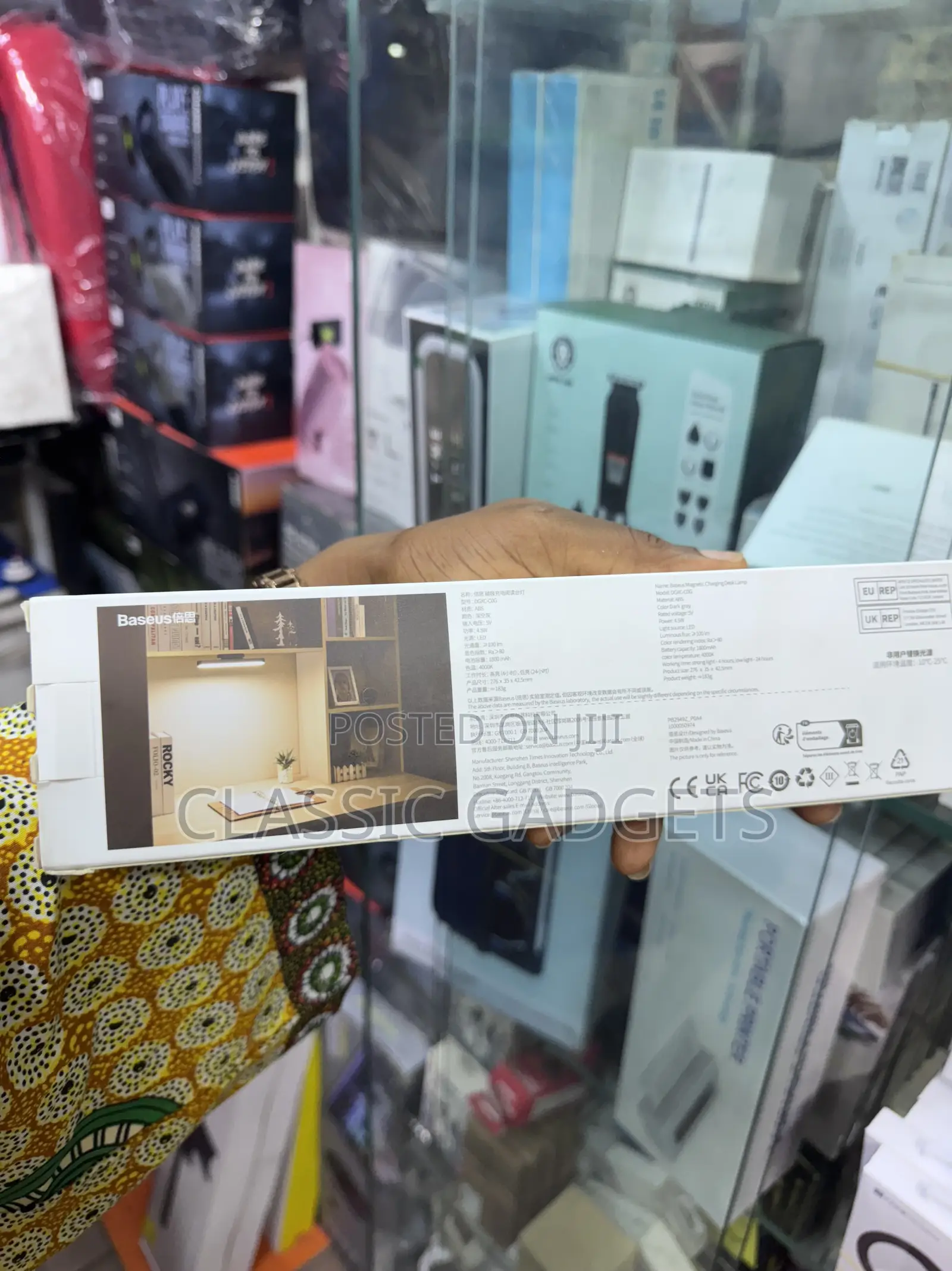 Baseus Magnetic Bedside LED Lamp For Home Cabinet Kitchen