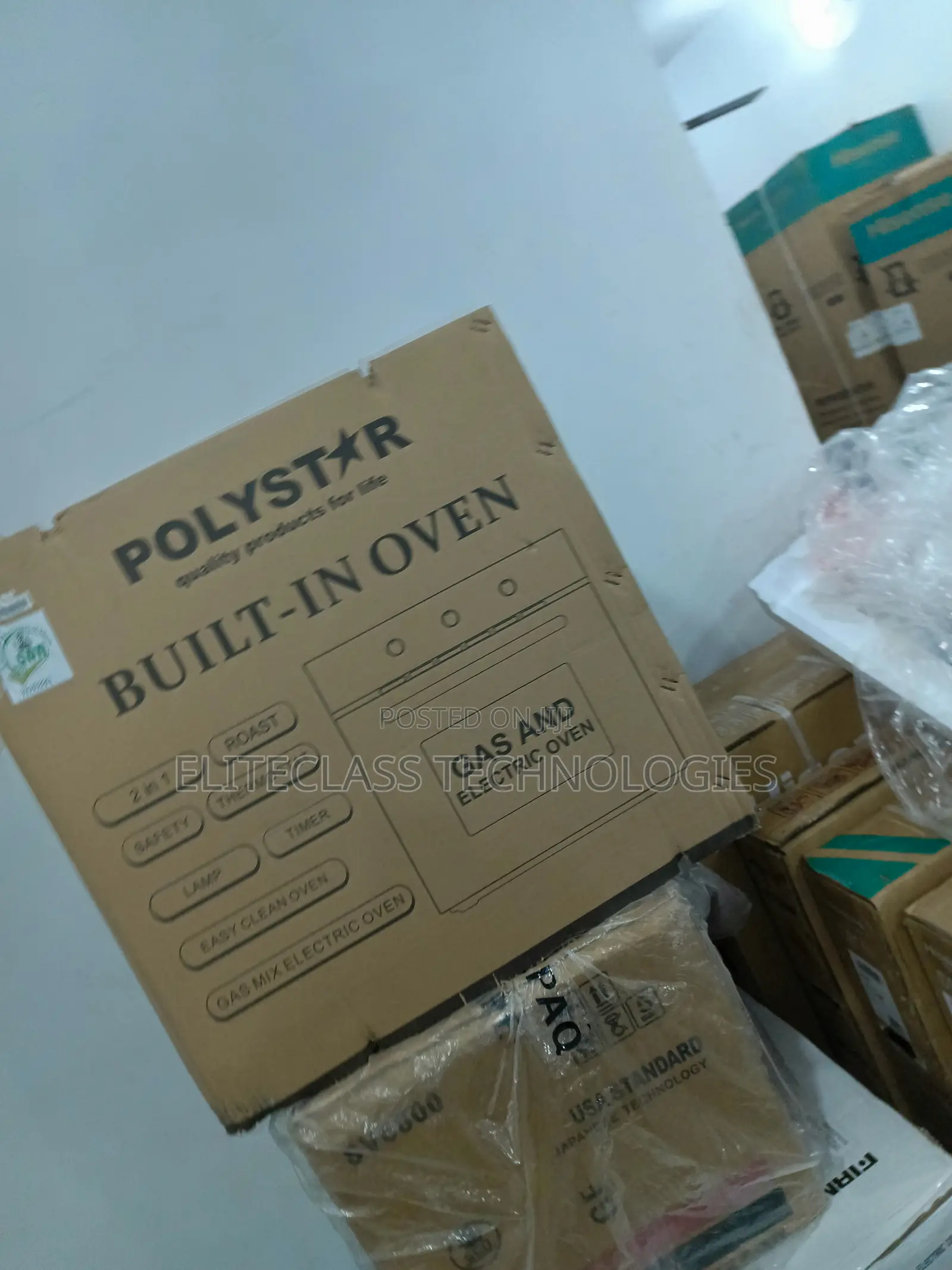 Top Deal Polystar Built-in Oven ''Pv-Eg271bb''