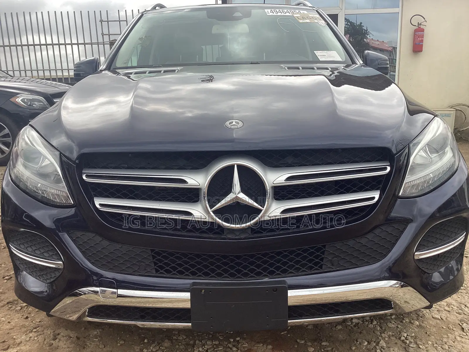 Mercedes-Benz GLE-Class GLE 350 2018 Blue