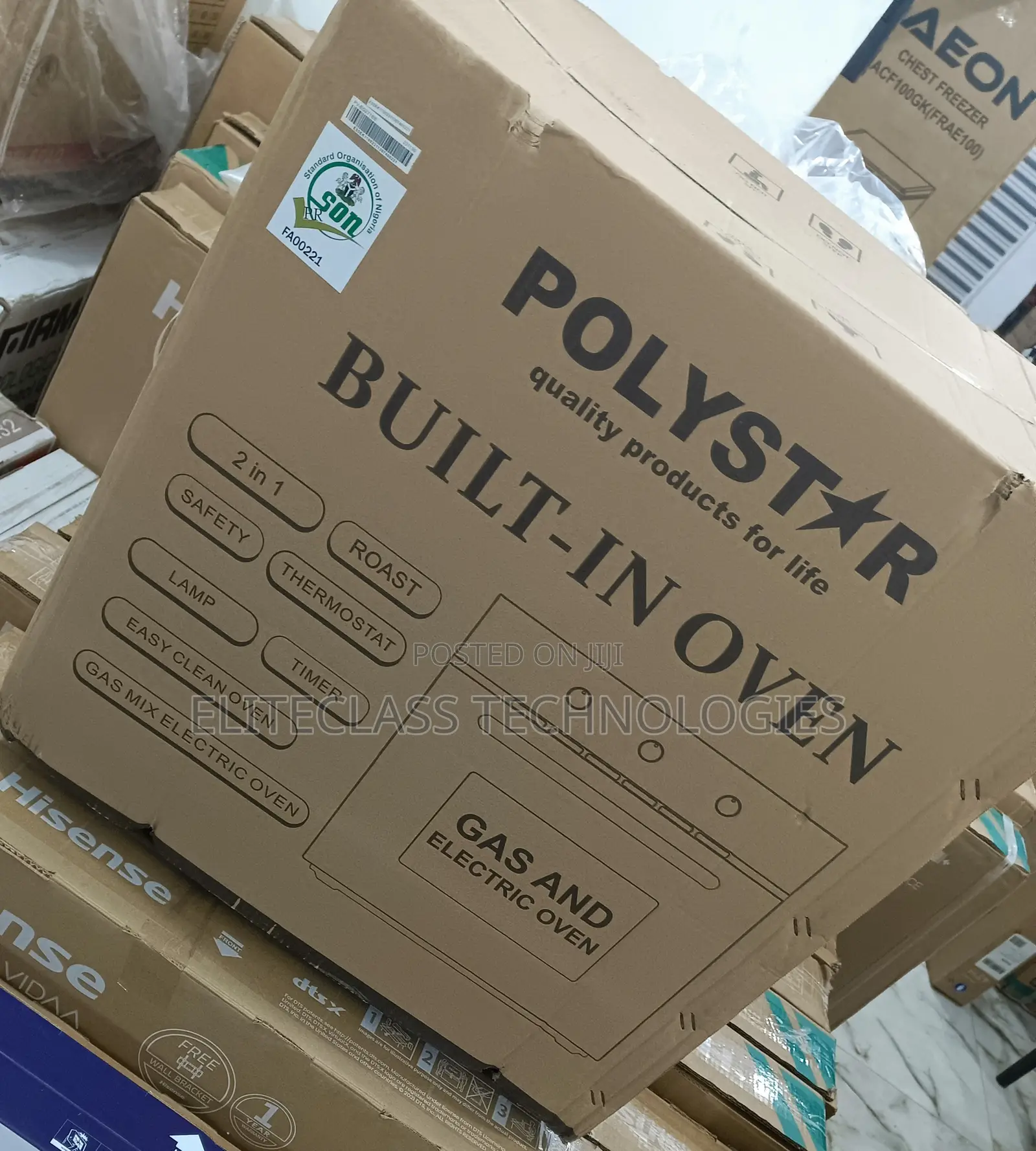 Top Best Polystar Built-in Oven ''Pv-Eg271bb''