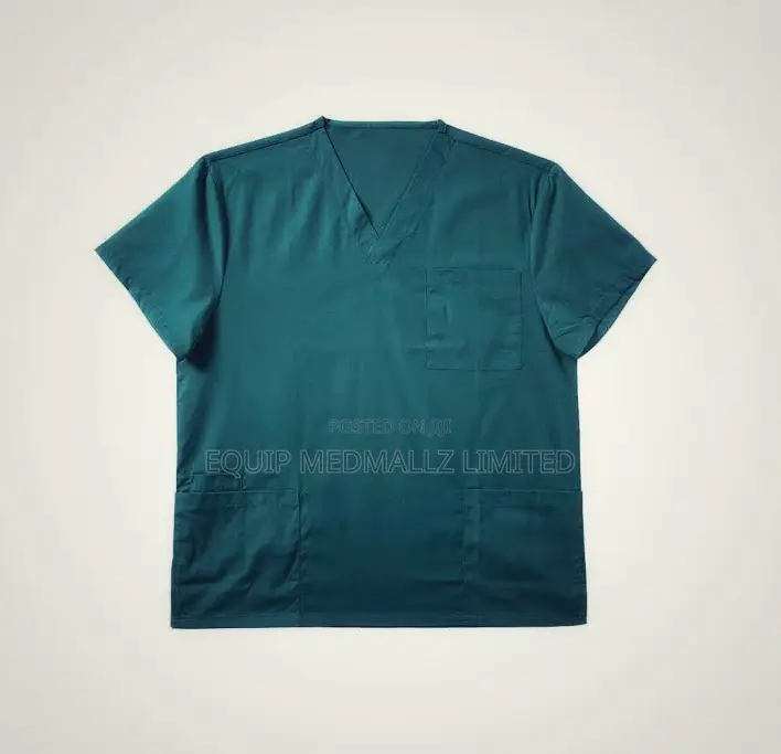 Nurse Scrub(Light Blue,Navy Blue,Biro Blue, Green in Different Sizes}
