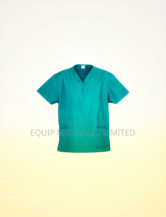 Nurse Scrub(Light Blue,Navy Blue,Biro Blue, Green in Different Sizes}
