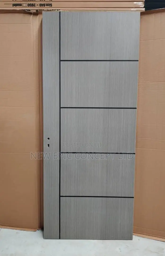 Line Hardwood Door
