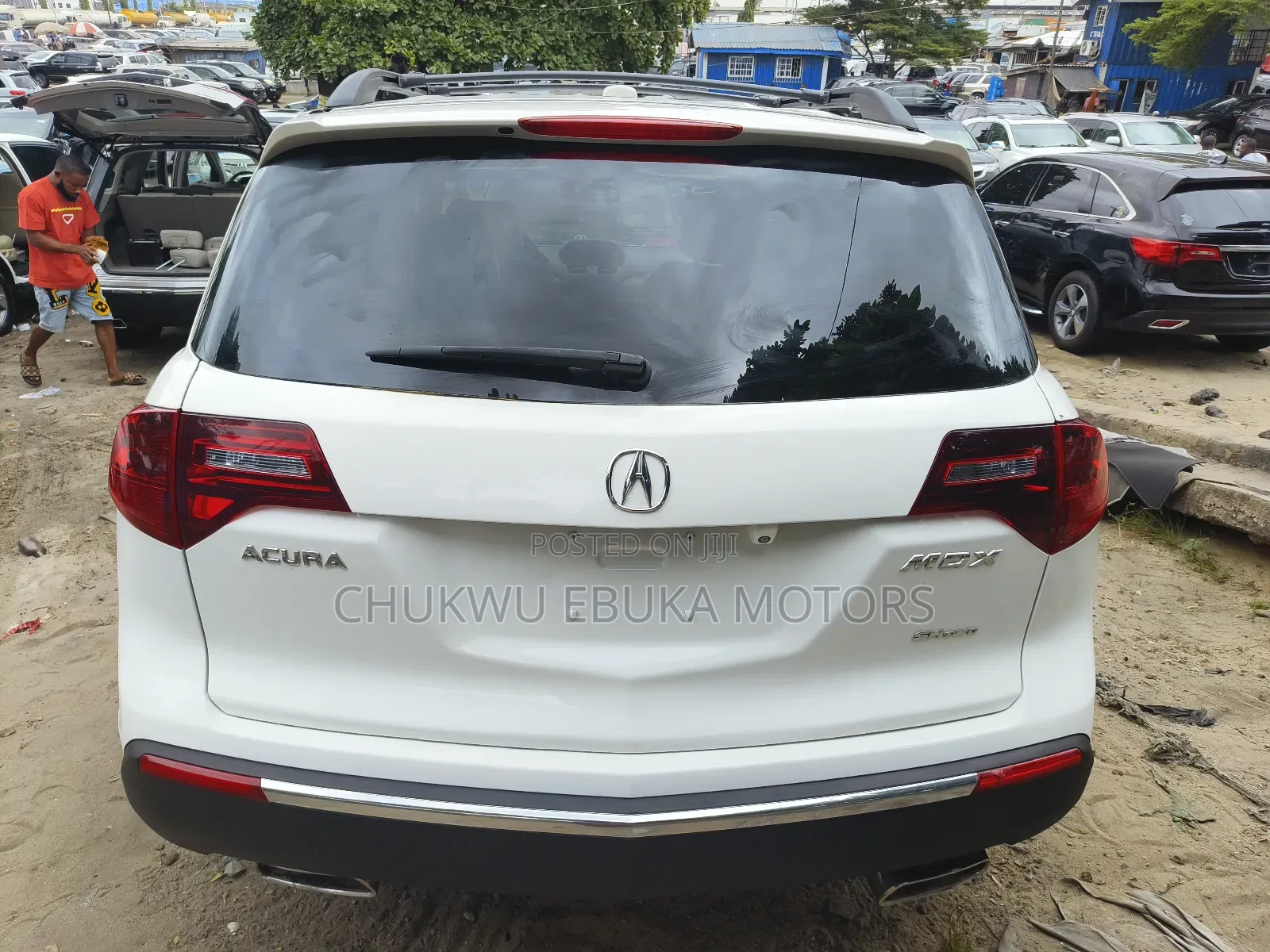 Acura MDX Advance Package SUV AWD (3.7L 6cyl 6A) 2010 White
