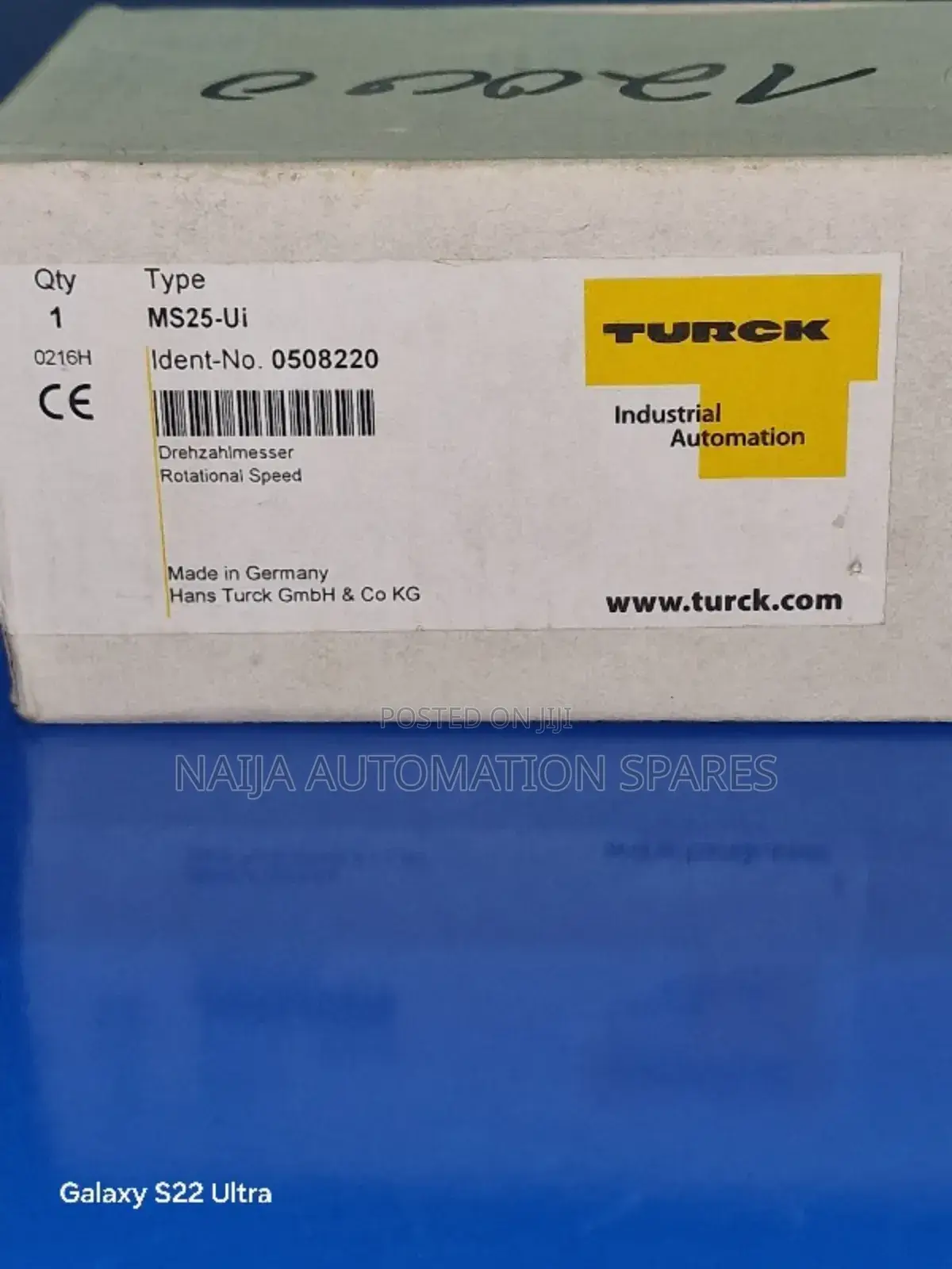 Turck Banner MS25-UI ROTATIONAL SPEED METER | 0508220