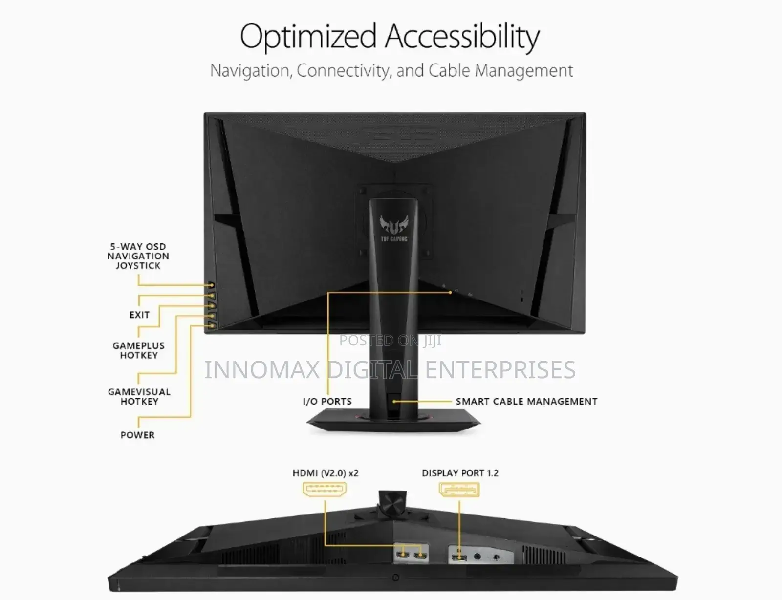 ASUS Gaming 27" HDR Gaming Monitor 165hz (144hz)G-Sync