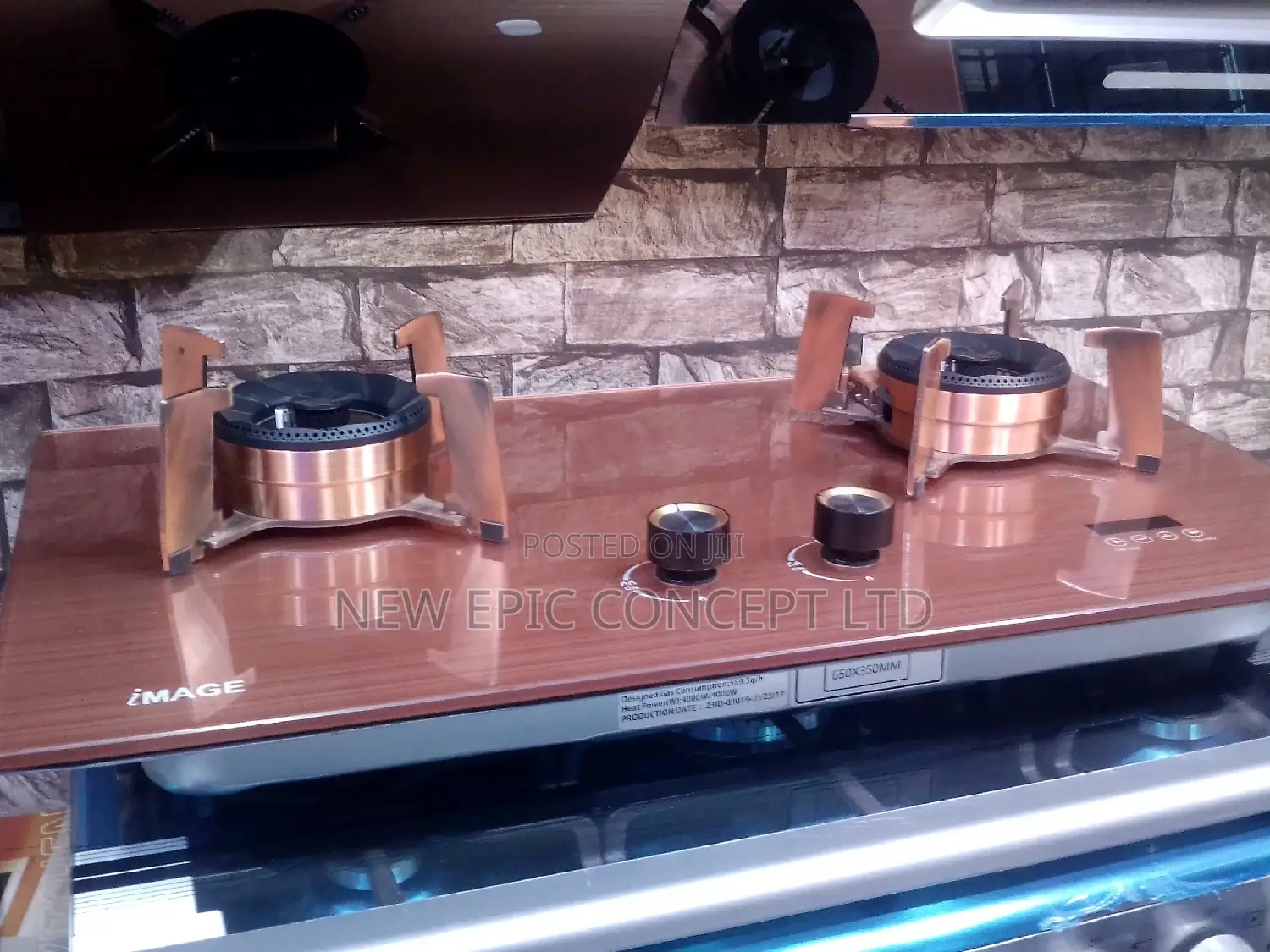 Special Battery 2 Burner Gas