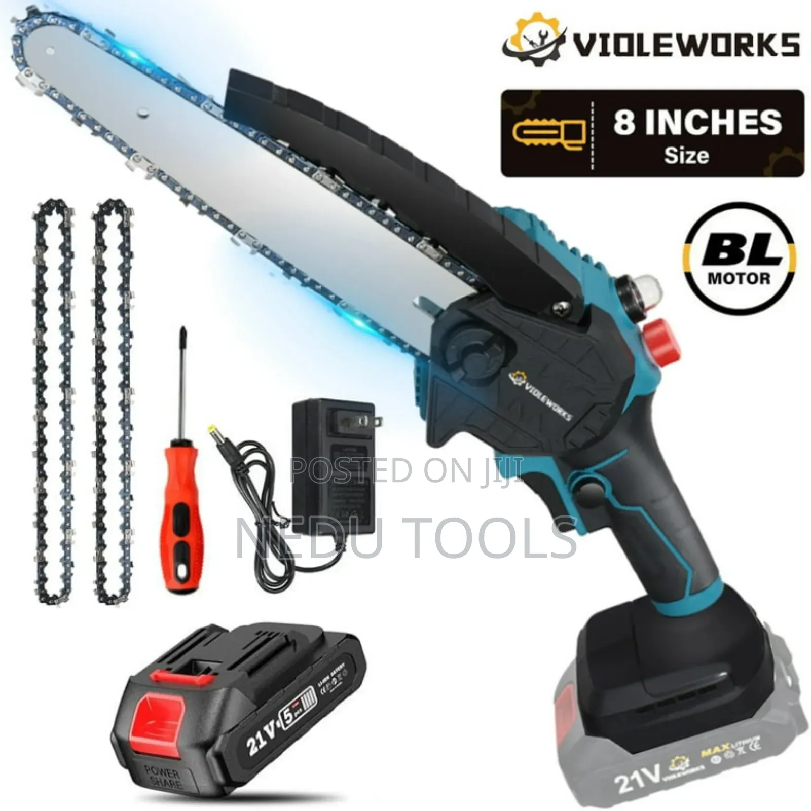 8inches Cordless Chainsaw
