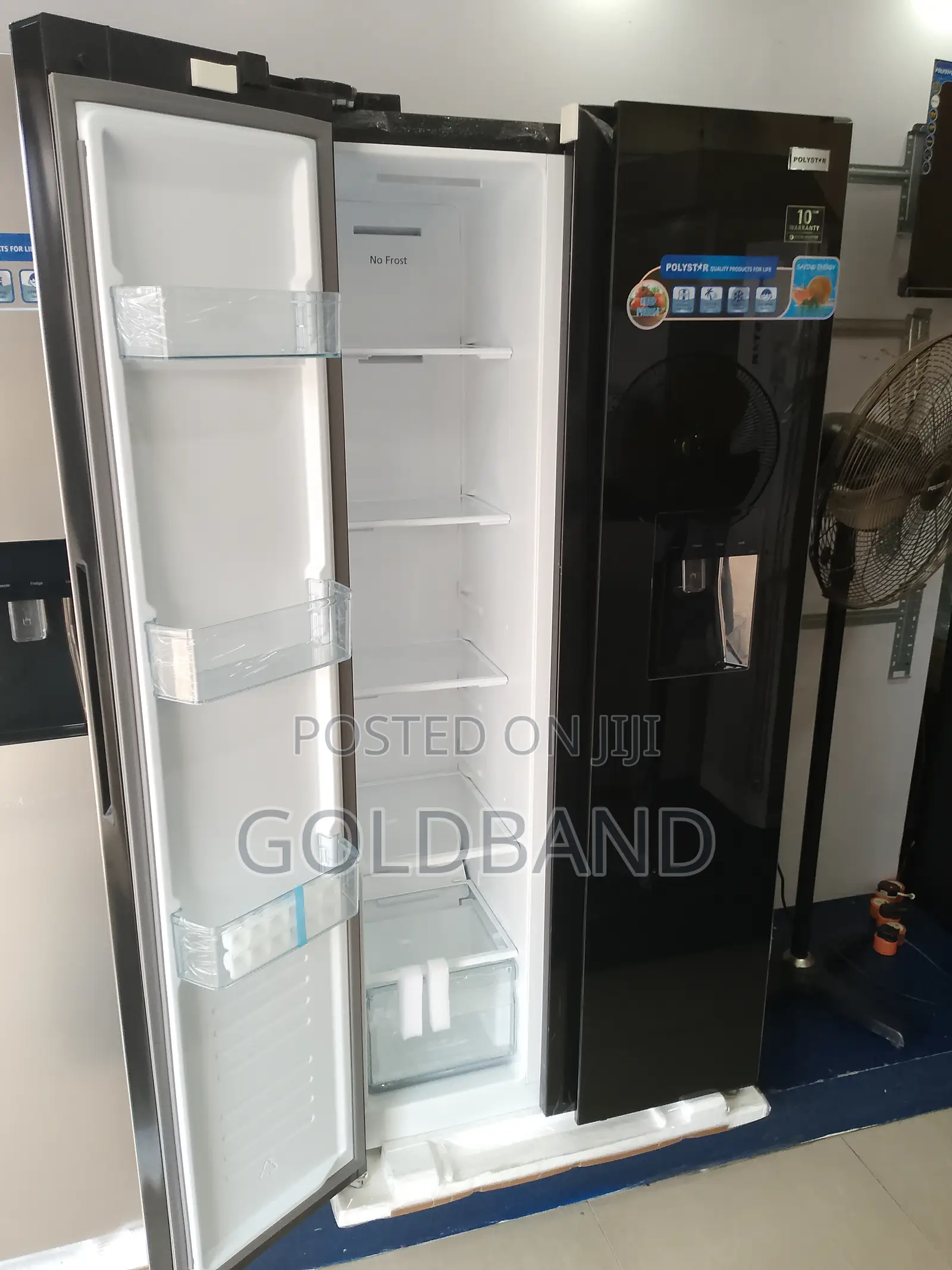 The Strongest Pv-Sbs775wd-Inv Polystar Side by Side Fridge