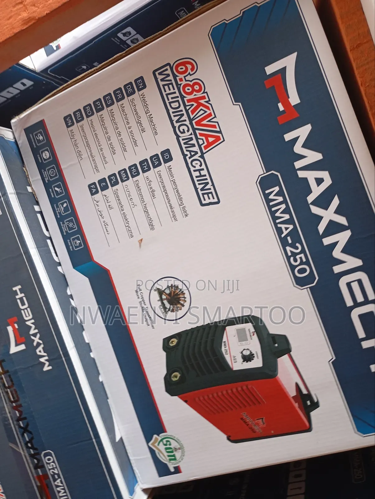 MMA 200 4.8kva Maxmech Welding Machine