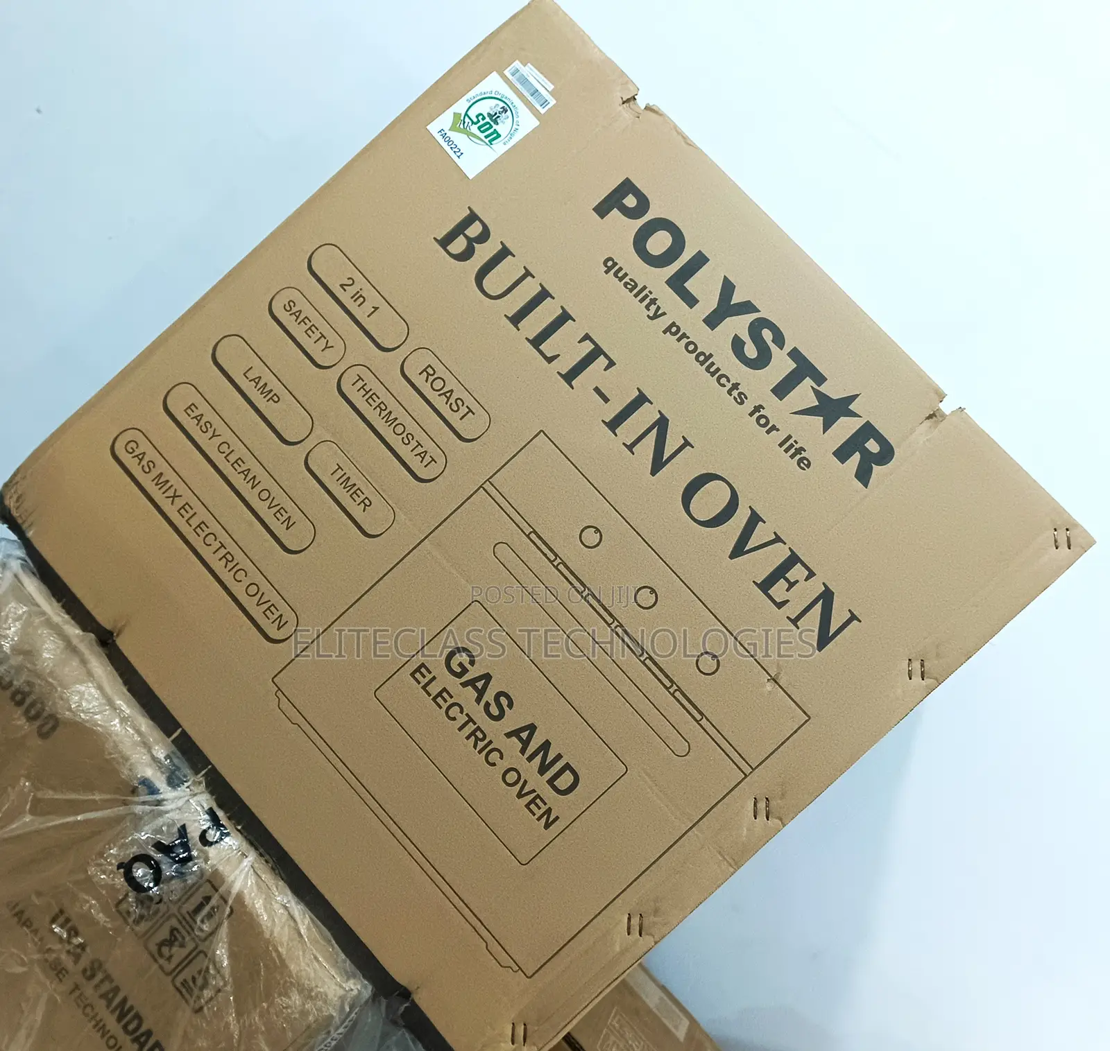 Very Standard Polystar Built-in Oven ''Pv-Eg271bb''