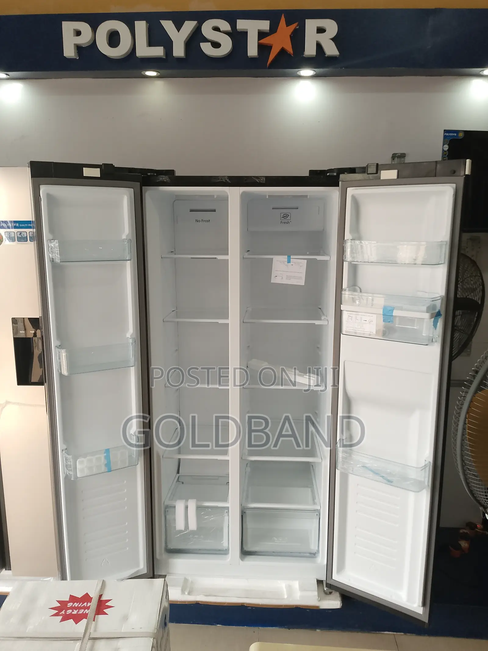 Extra Chilling "Pv-Sbs775wd-Inv" Polystar 500L Fridge