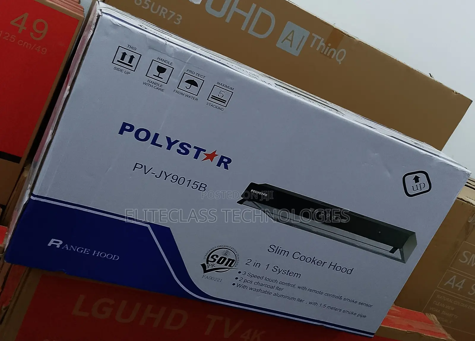 The Best Quality Polystar Slim Cooker Hood ''pv-jy9015b''