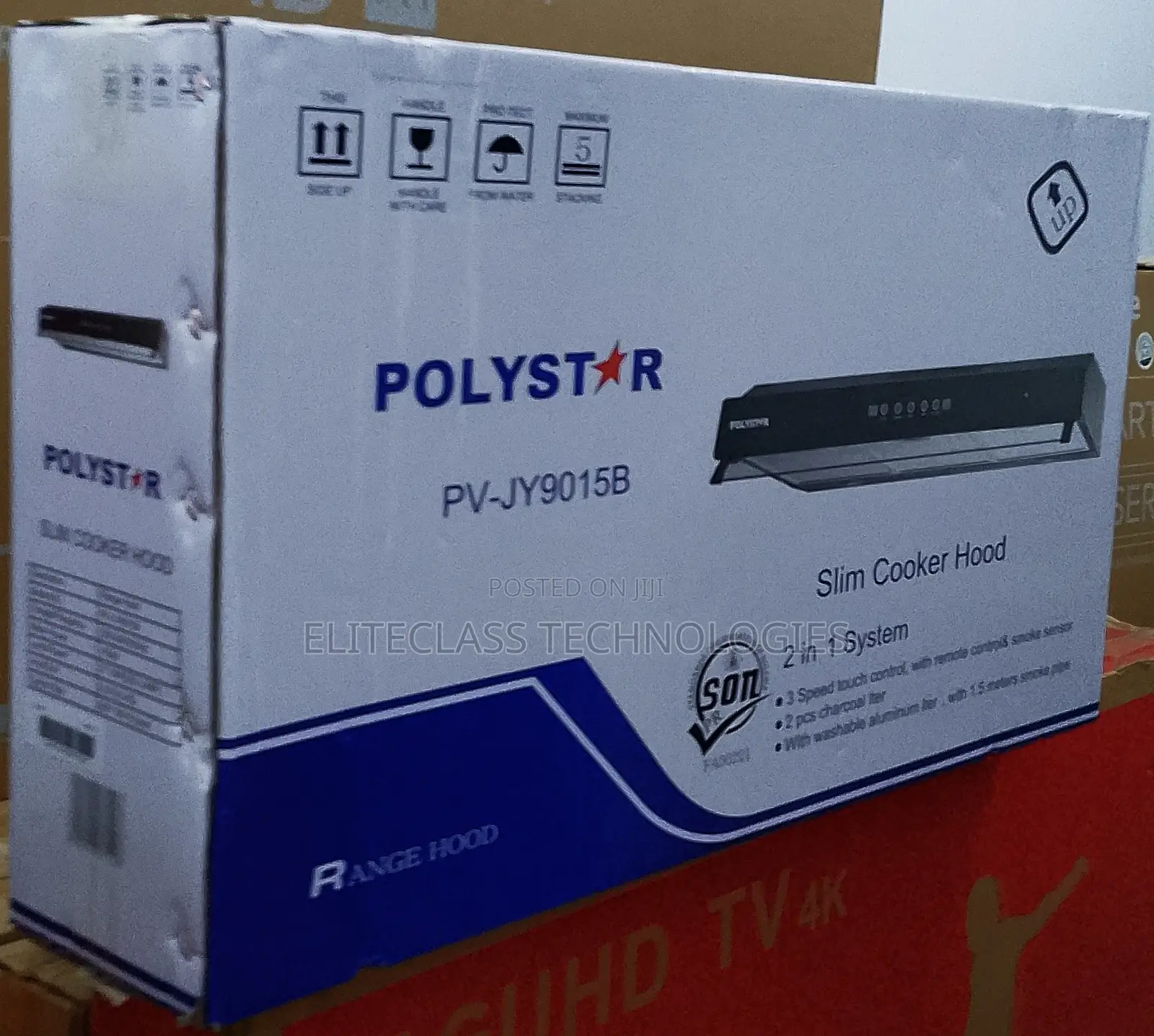 Very Standard Polystar Slim Cooker Hood ''Pv-Jy9015b''