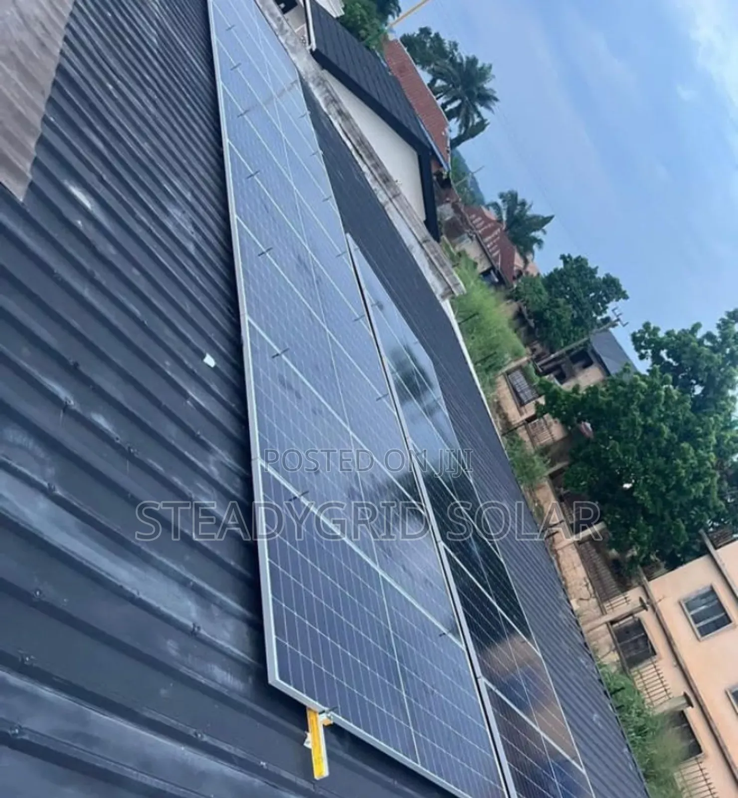 Neatly Installed 10kva/48v/10kwh Solar Powered Inverter Set