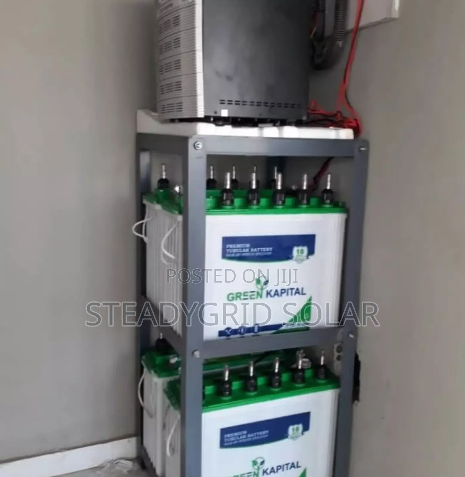 5kva Solar Hybrid Inverter Setup With Strong Tubular Backup