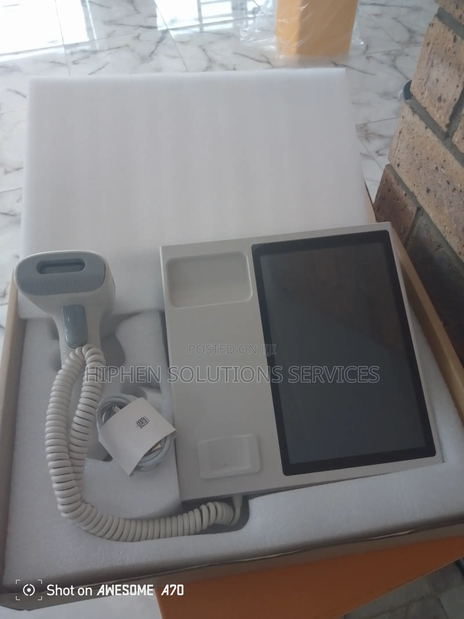 Qr-Code Scanner With Printer
