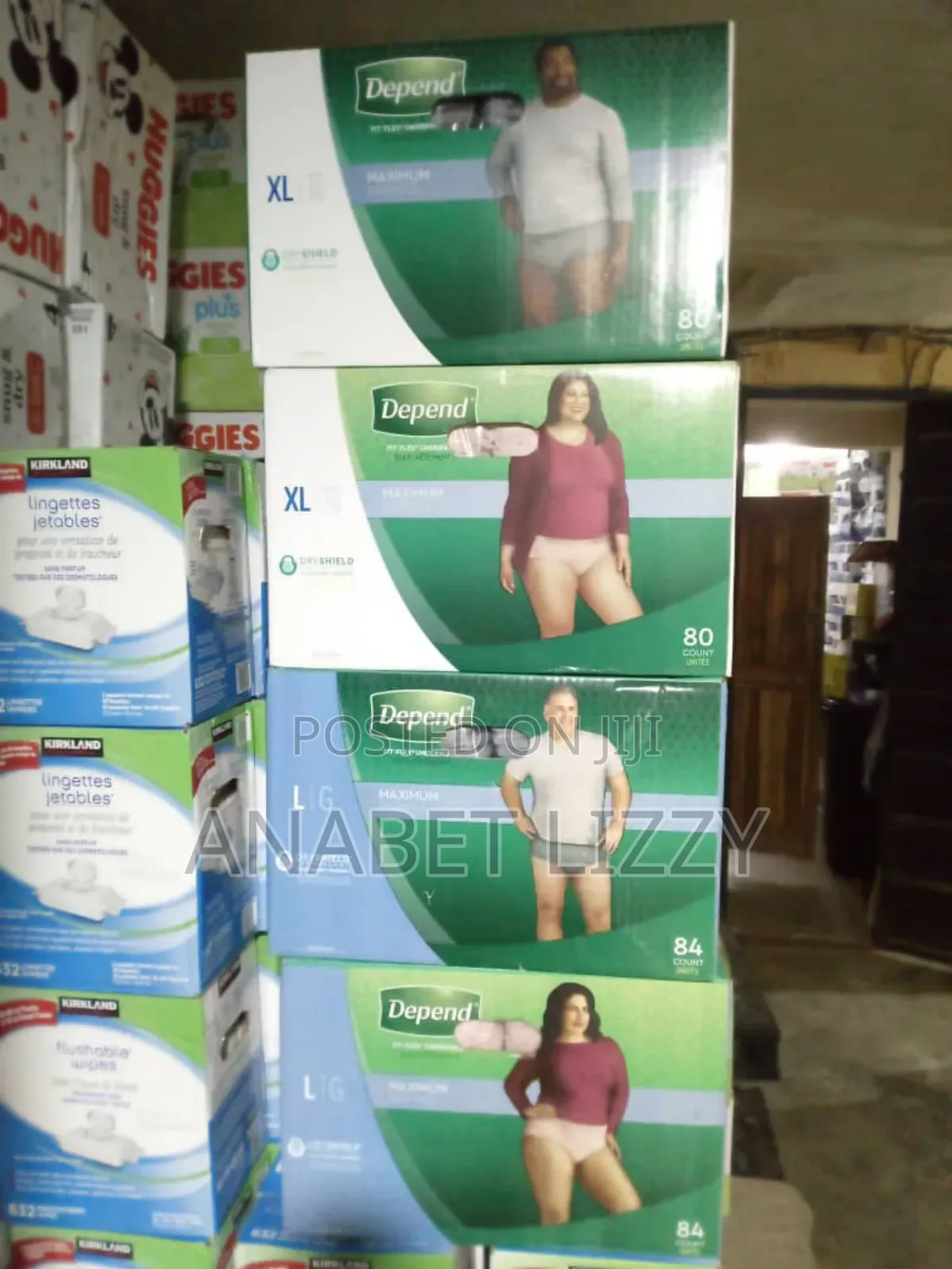 Depend Men and Women Adult Diaper
